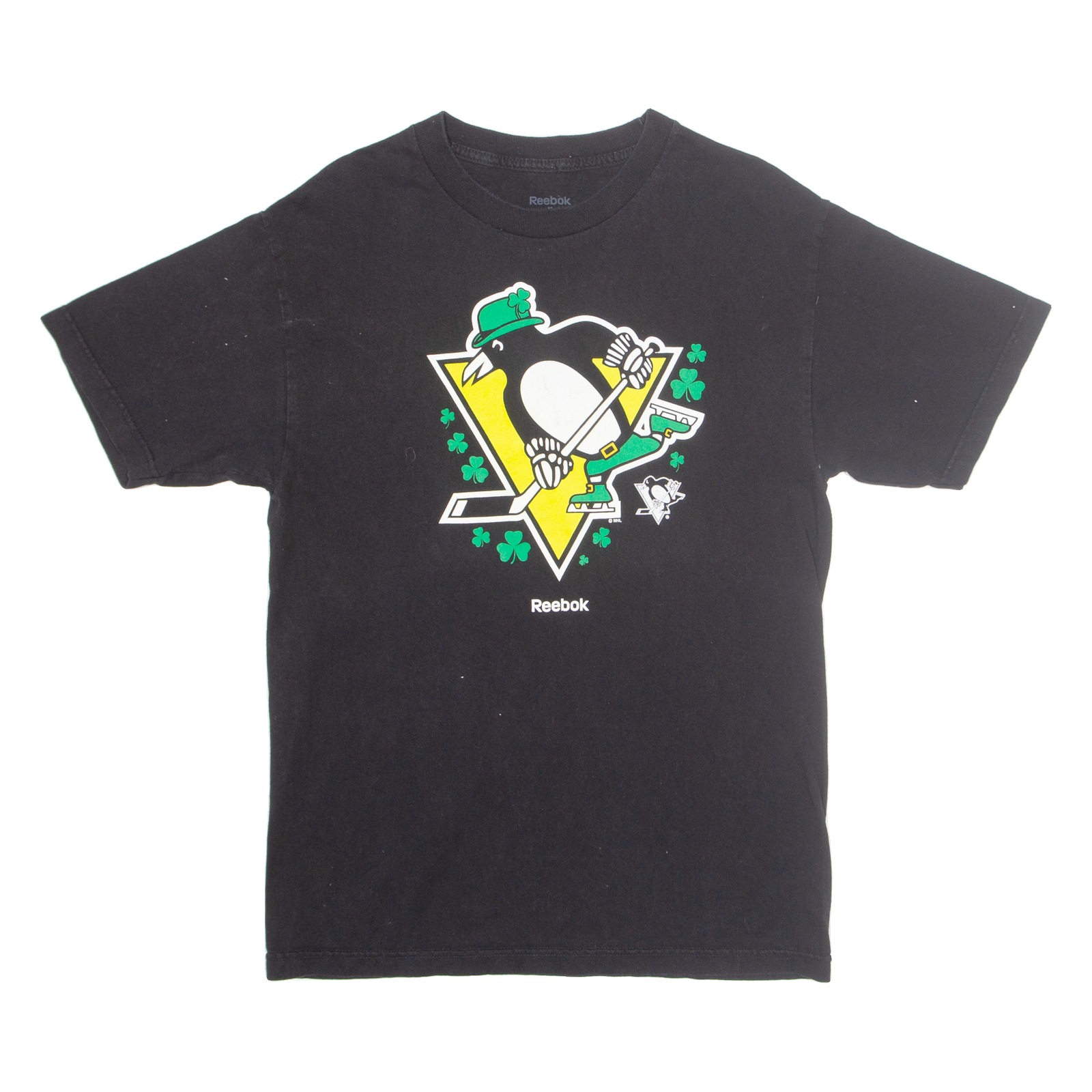 REEBOK Pittsburgh Penguins Mens T-Shirt Black USA M Refurbished - N/A refurbished available on Cerqular