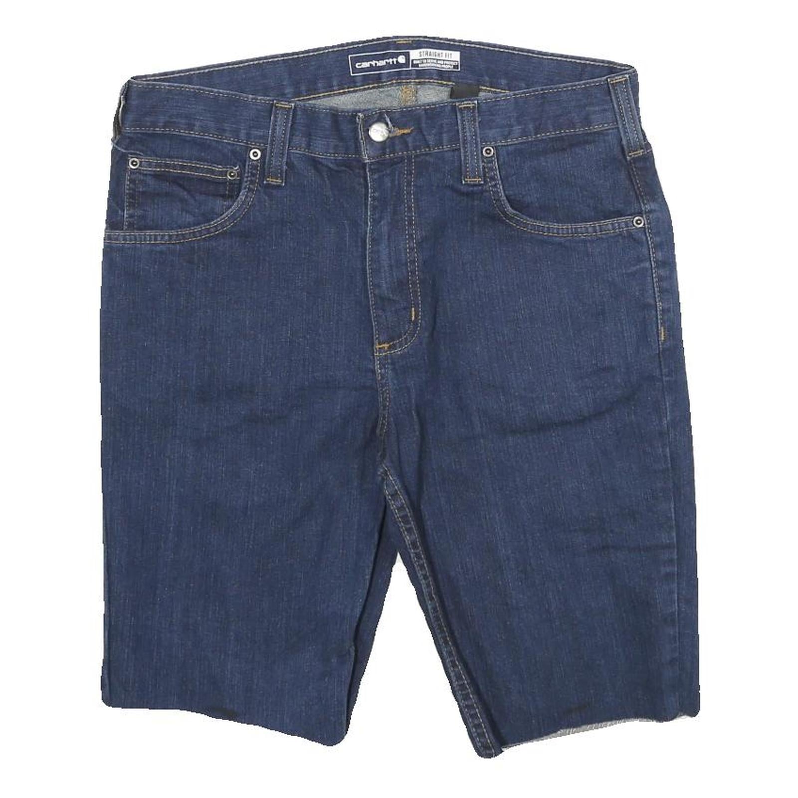 Buy CARHARTT Mens Denim Shorts Blue Straight Fit M W31 Casual Workwear Refurbished - $41.59 CARHARTT Mens Denim Shorts Blue Straight Fit M W31 Casual Workwear Refurbished - N/A refurbished available on Cerqular