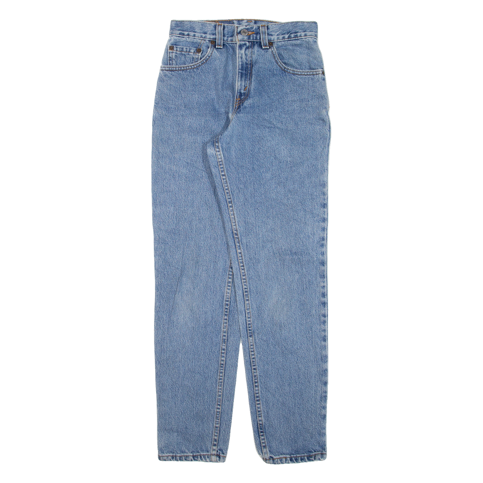LEVI'S 550 Womens Jeans Blue Relaxed Tapered W24 L27 Refurbished - N/A refurbished available on Cerqular