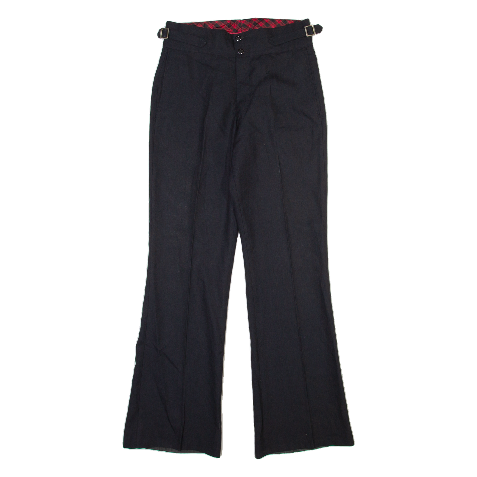 TREVIRA Womens Trousers Black Regular Bootcut W28 L30 Refurbished - N/A refurbished available on Cerqular