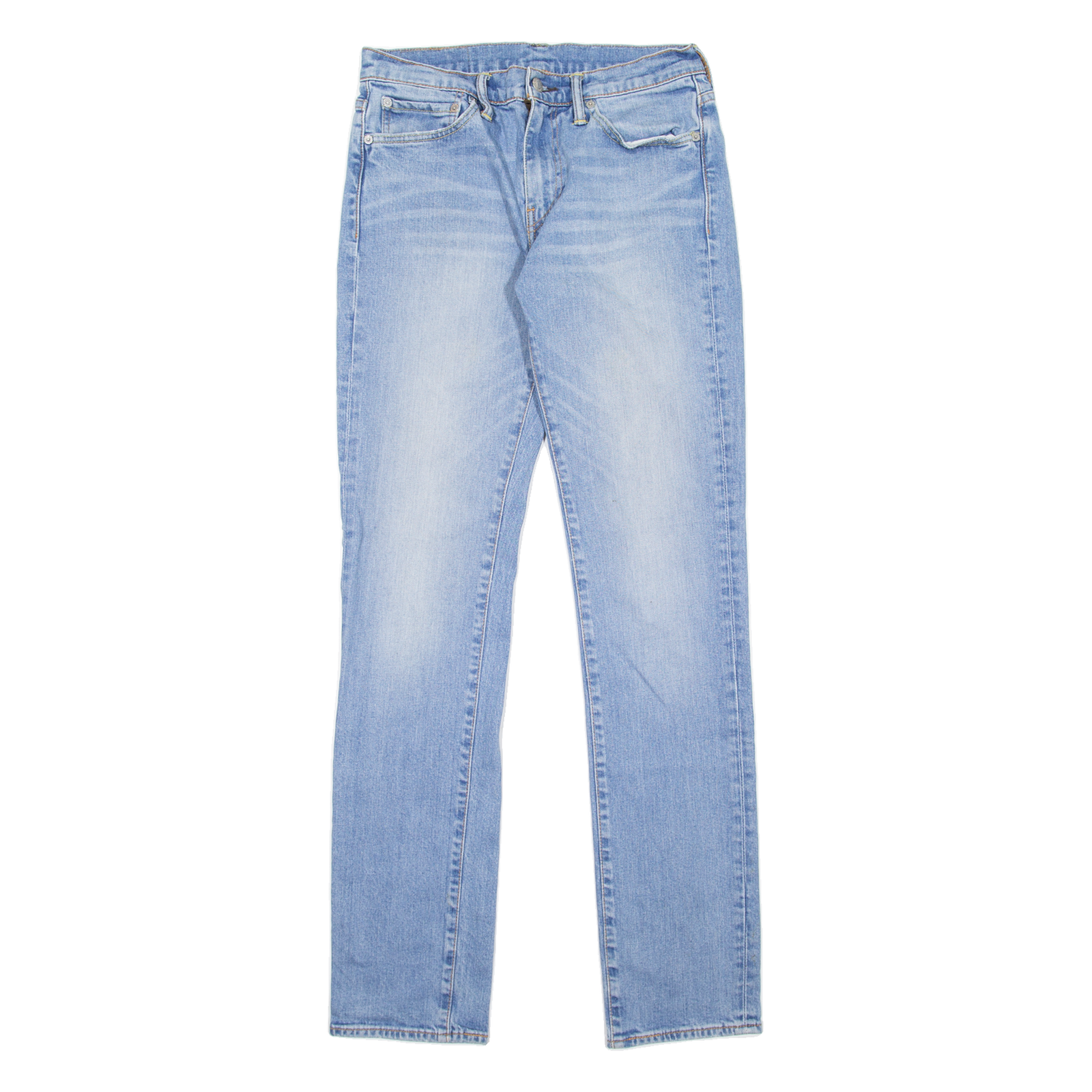 LEVI'S 511 Jeans Mens Blue Slim Straight Stone Wash W28 L34 Refurbished - N/A refurbished available on Cerqular