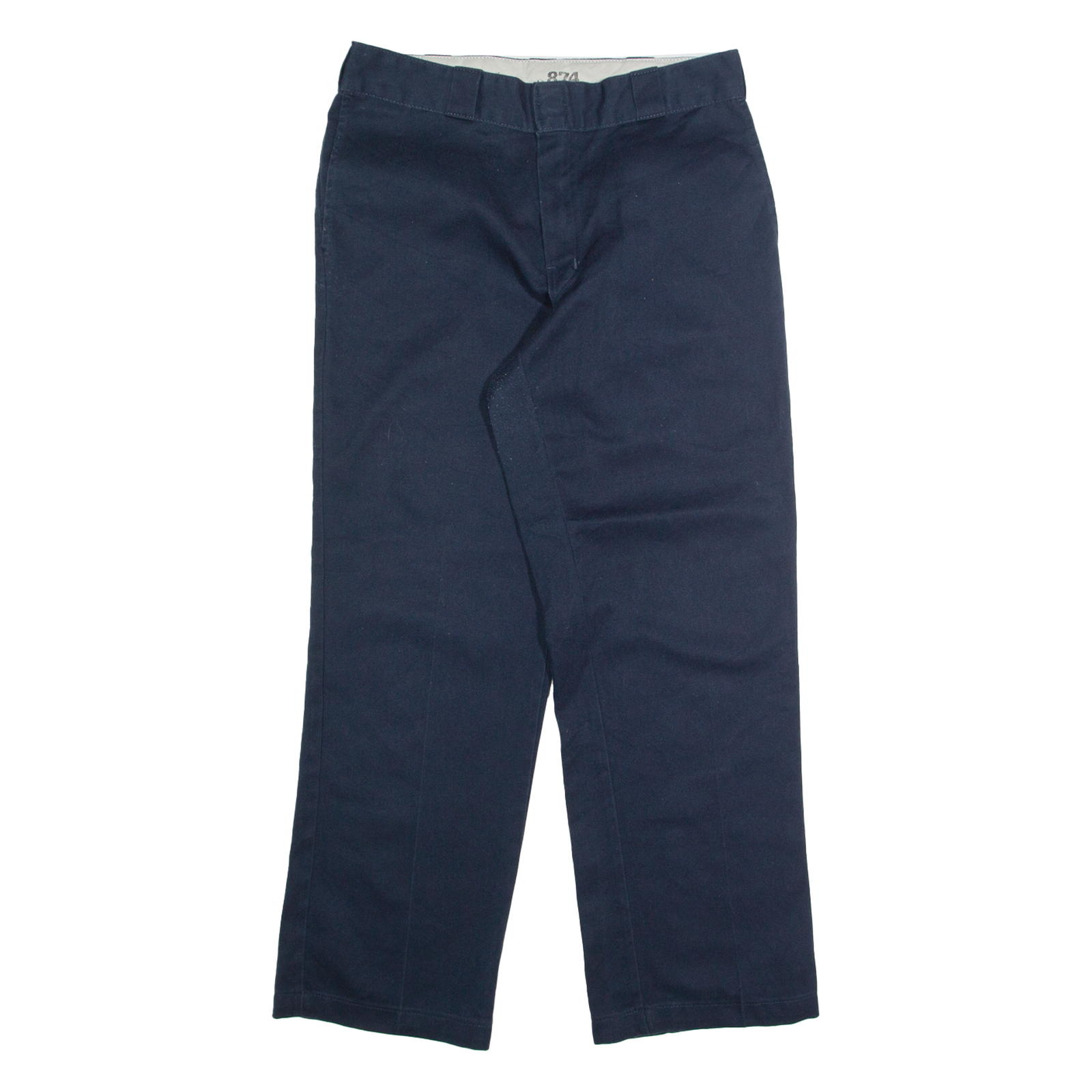 DICKIES Chino Mens Trousers Blue Regular Straight W30 L30 Refurbished - N/A refurbished available on Cerqular