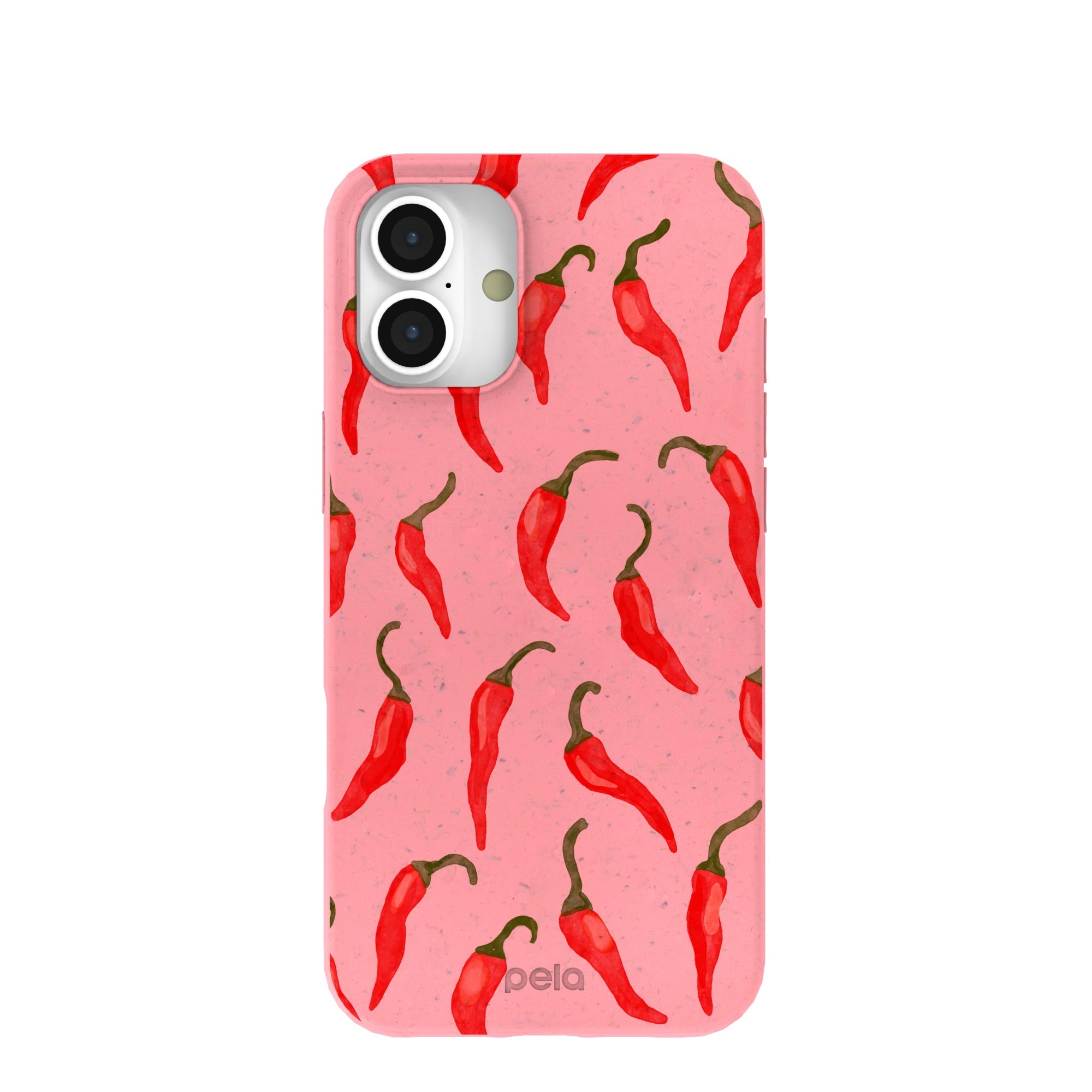 Bubblegum Pink Heatwave iPhone 16 Plus Case Refurbished - Pela Case refurbished available on Cerqular