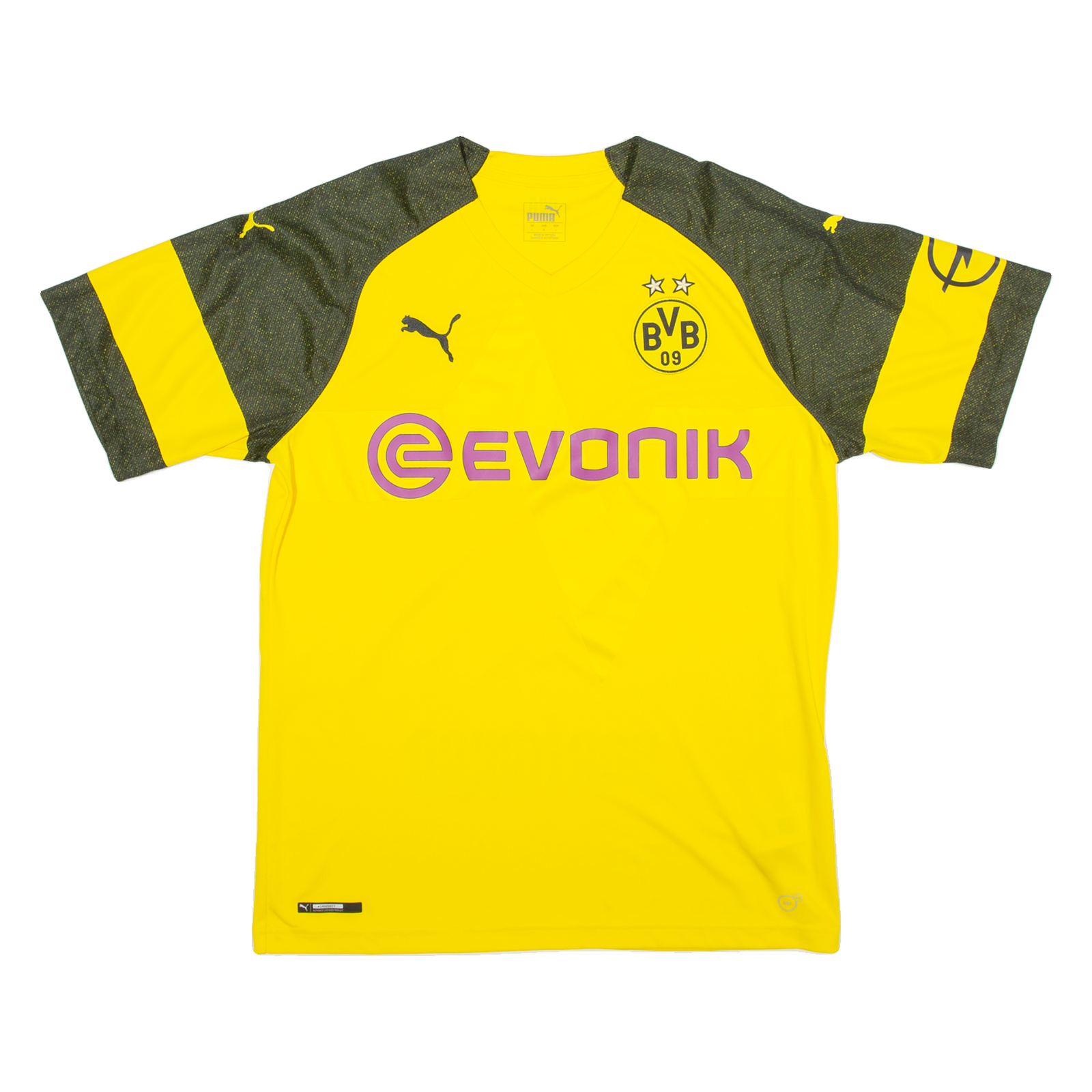 PUMA Evonik Mens T-Shirt Yellow L Refurbished - N/A refurbished available on Cerqular