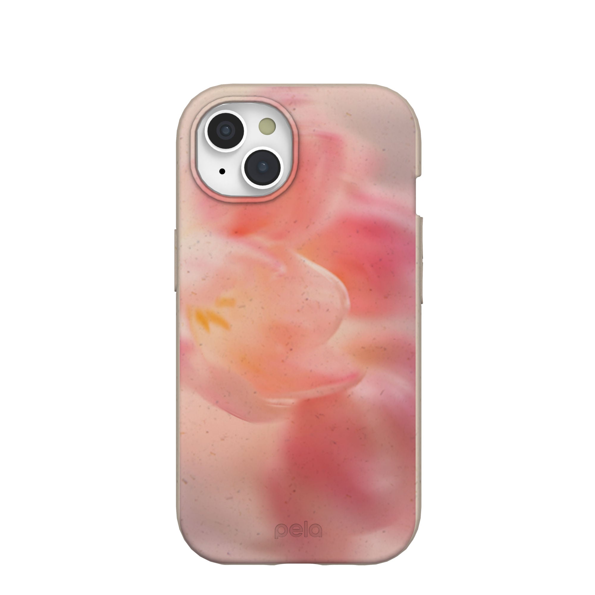 Seashell Radiate iPhone 15 Case Refurbished - Pela Case refurbished available on Cerqular