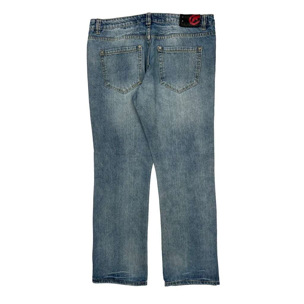 Ecko Unltd Jeans - 38W 30L Blue Denim Refurbished - Thrifted (note: this is a term often used to describe second- refurbished available on Cerqular