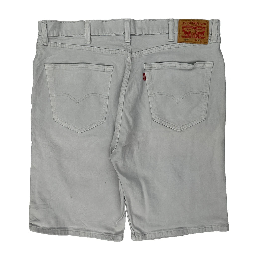 Buy Levis Denim Shorts - 36W 10L Grey Cotton Refurbished - $39.85 Levis Denim Shorts - 36W 10L Grey Cotton Refurbished - Thrifted (note: this is a term often used to describe second- refurbished available on Cerqular