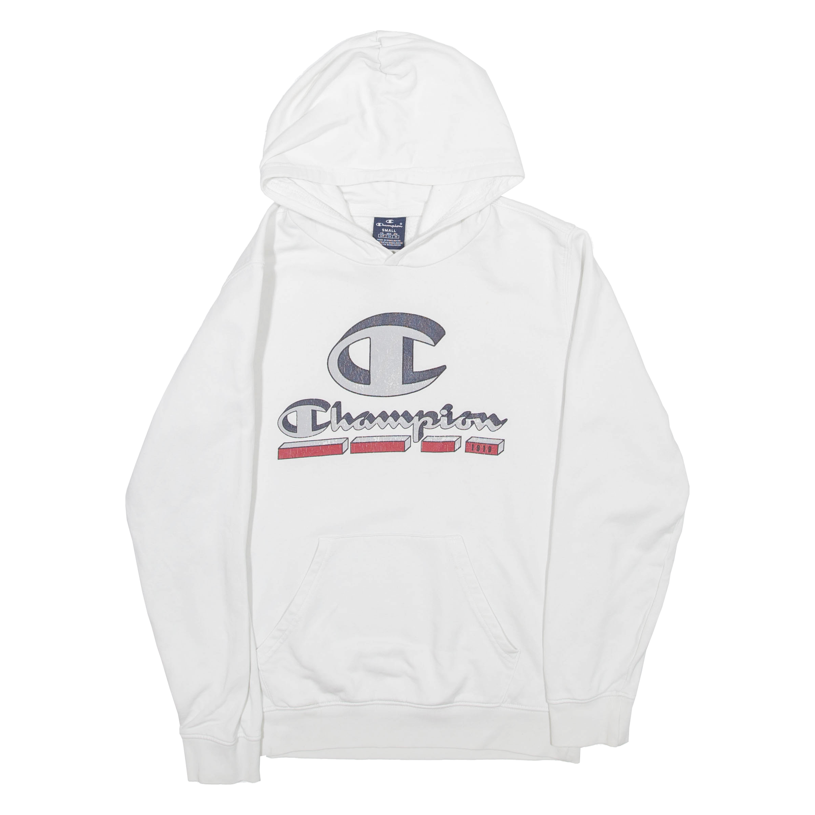 CHAMPION Mens White Hoodie S Refurbished - N/A refurbished available on Cerqular