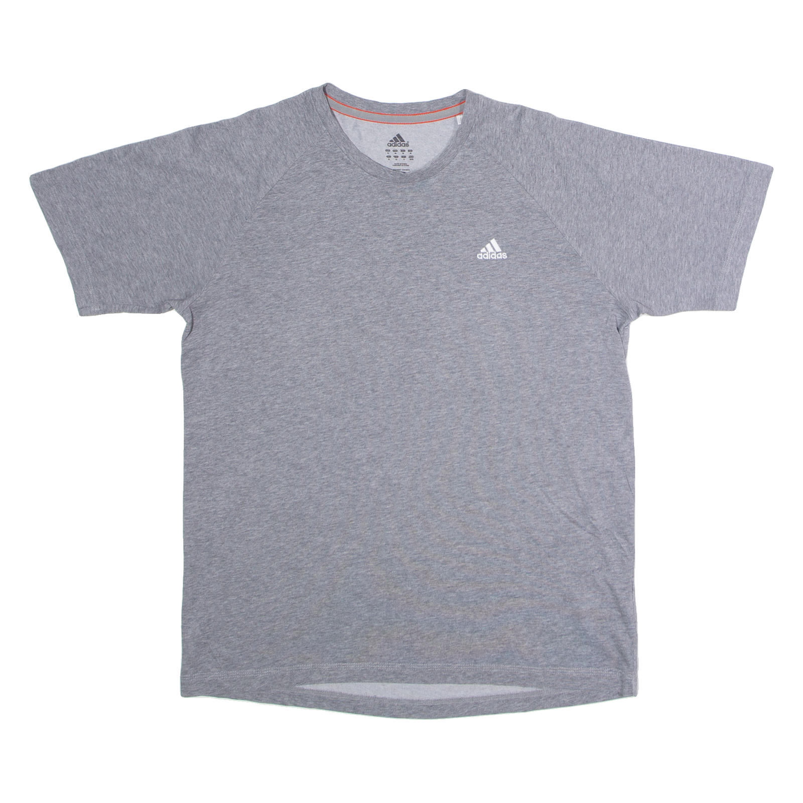 ADIDAS Mens T-Shirt Grey Crew Neck M Refurbished - N/A refurbished available on Cerqular
