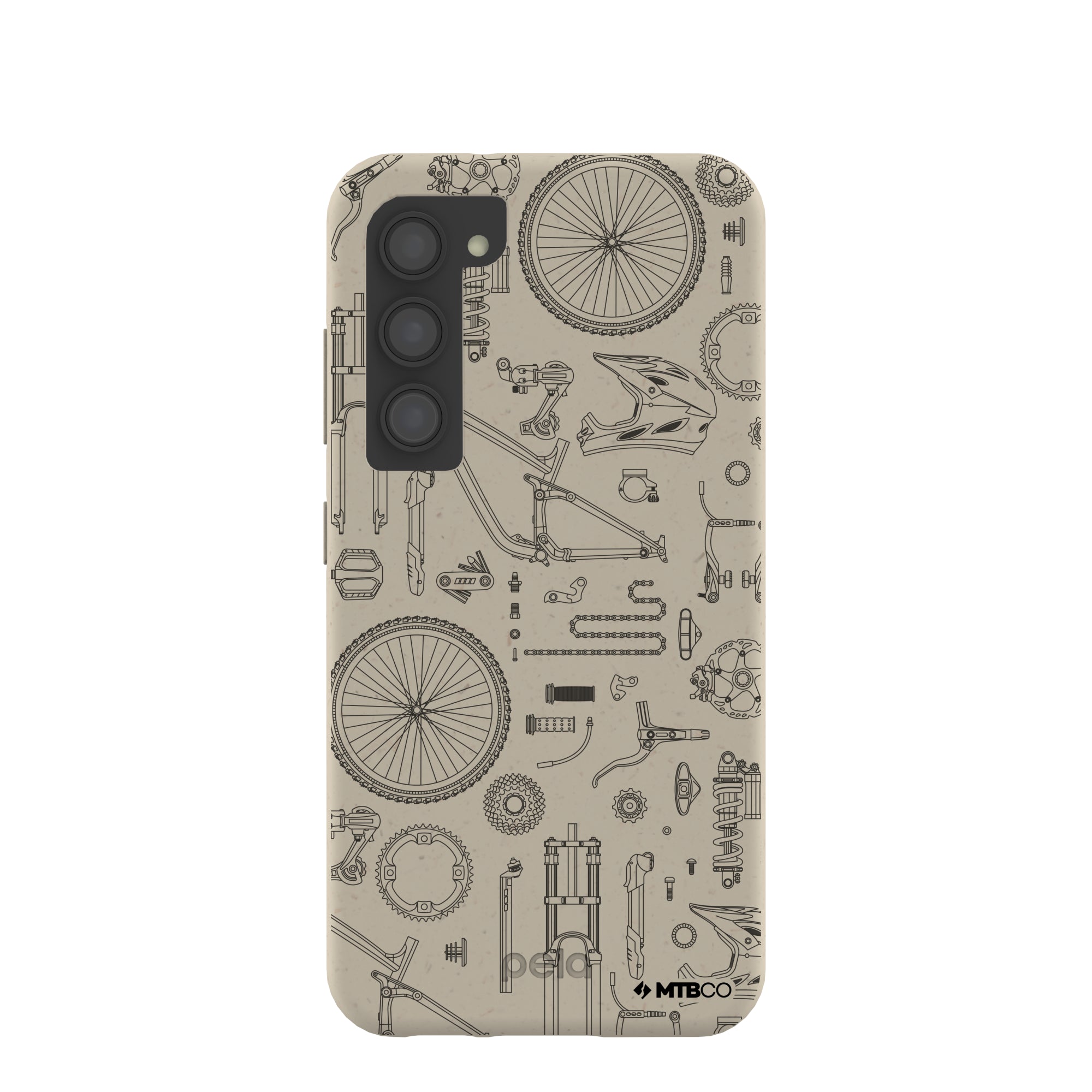London Fog Changing Gears MTBCO Samsung Galaxy S23 Case Refurbished - Pela Case refurbished available on Cerqular
