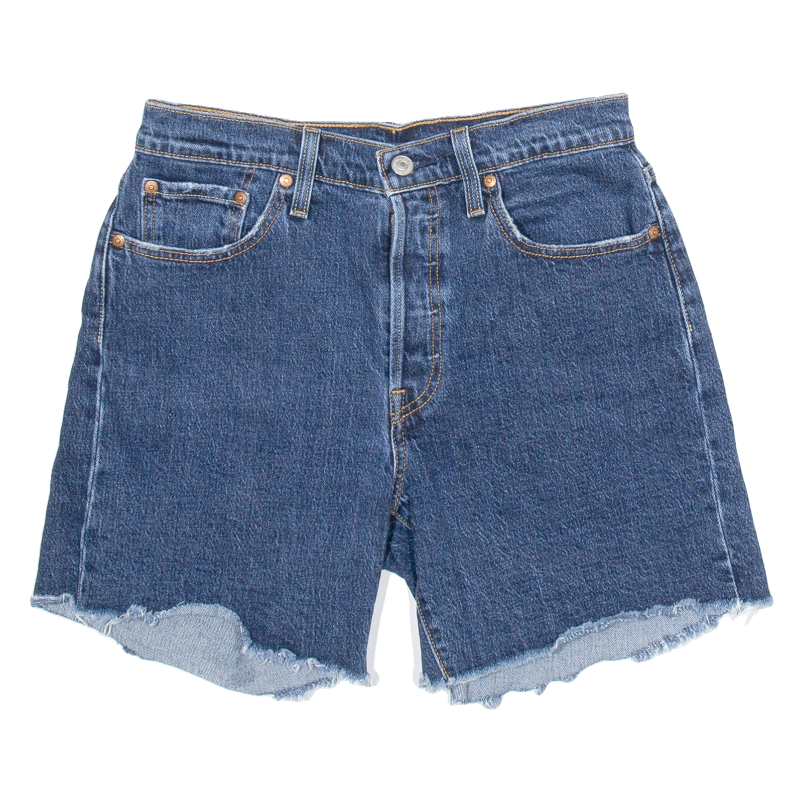 LEVI'S 505 Big E Womens Denim Shorts Blue S W29 Refurbished - N/A refurbished available on Cerqular