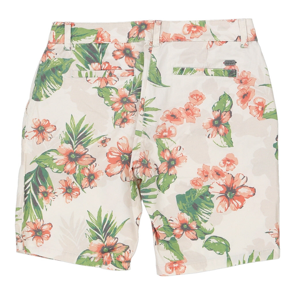 Napapijri Floral Shorts - 32W UK 12 Multicoloured Cotton Refurbished - Thrifted (note: this is a term often used to describe second- refurbished available on Cerqular