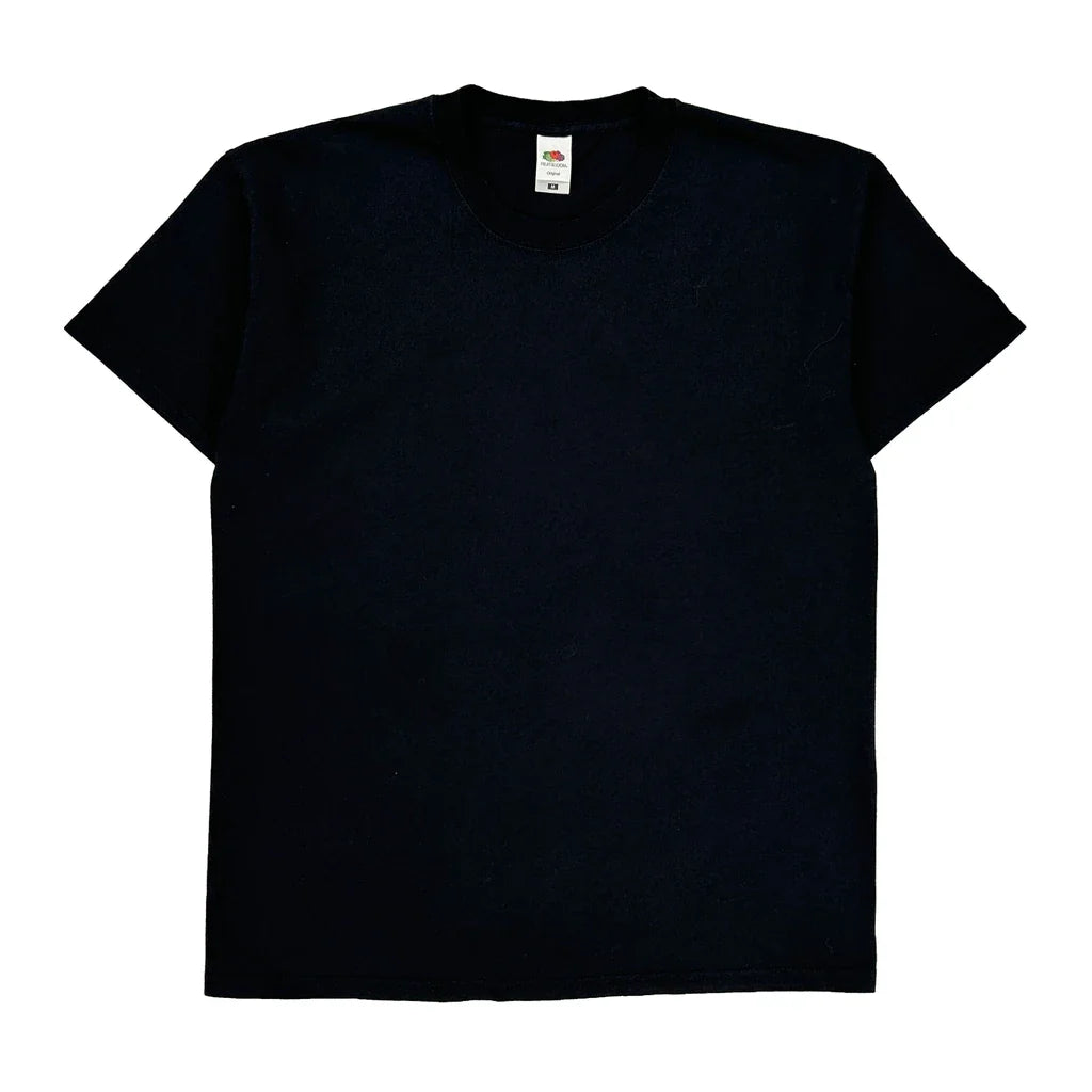 Buy Fruit Of The Loom T-Shirt - Medium Black Cotton Refurbished - $20.09 Fruit Of The Loom T-Shirt - Medium Black Cotton Refurbished - Thrifted (note: this is a term often used to describe second- refurbished available on Cerqular