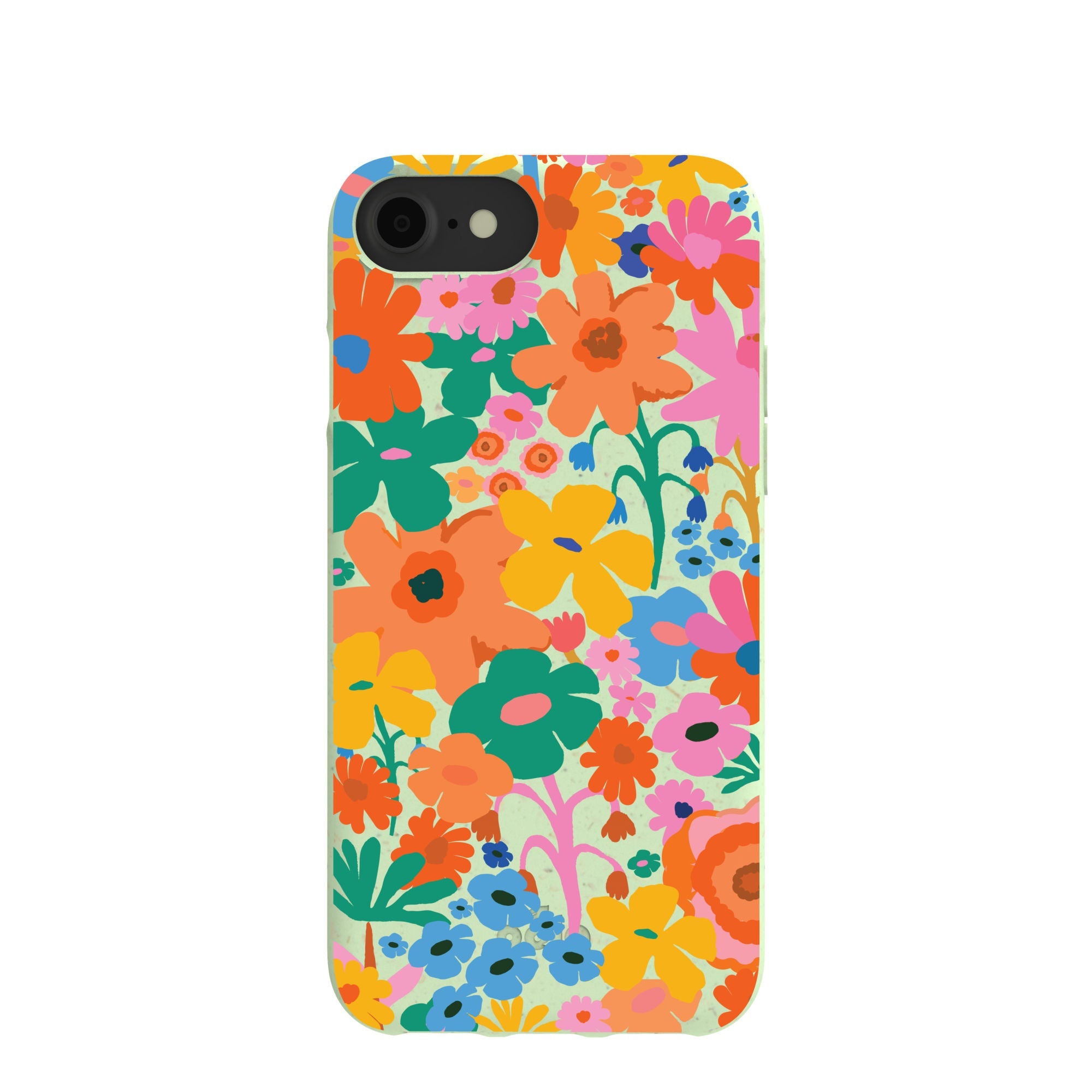 Sage Green Bright Spring iPhone 6/6s/7/8/SE Case Refurbished - Pela Case refurbished available on Cerqular