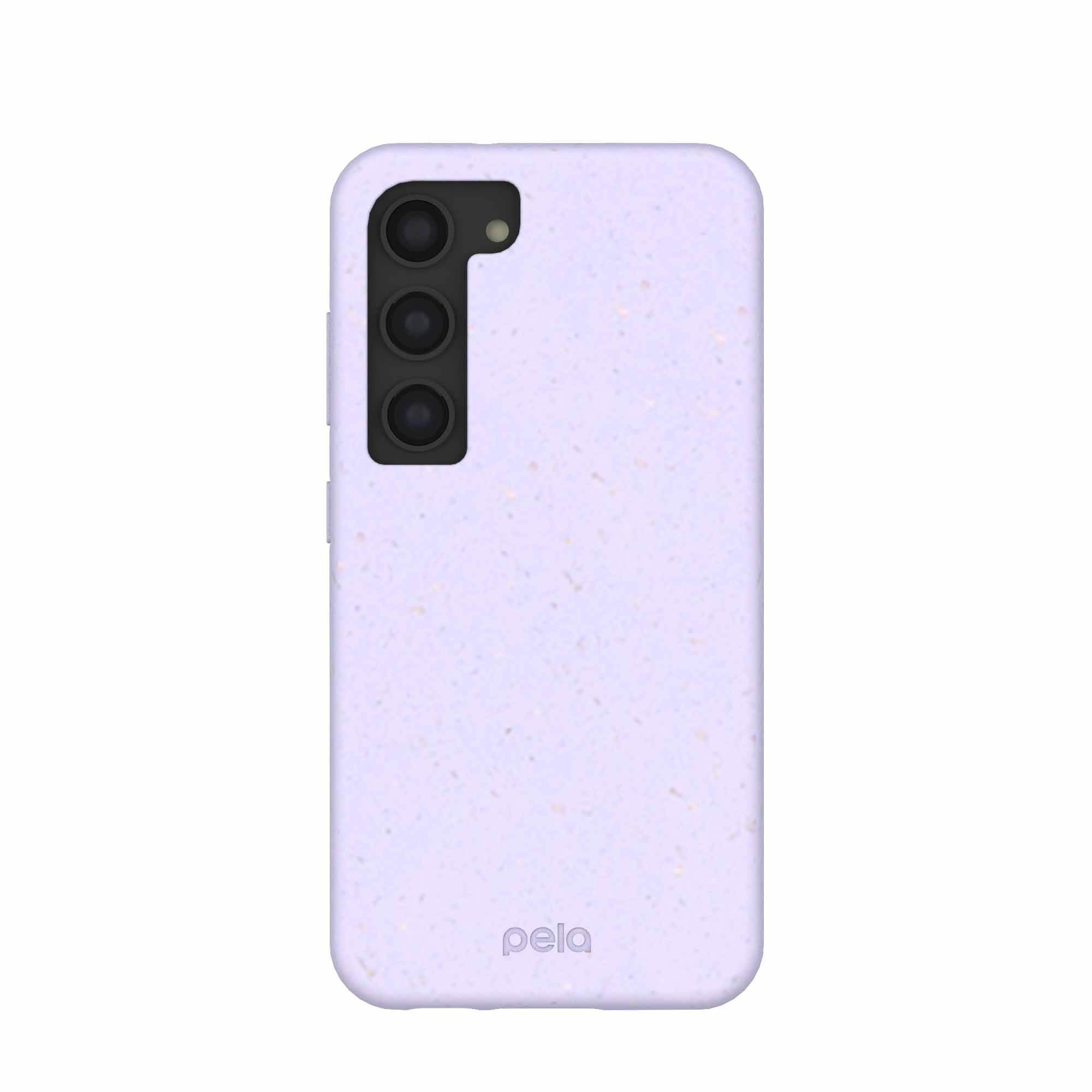 Lavender Samsung S23 Phone Case Refurbished - Pela Case refurbished available on Cerqular