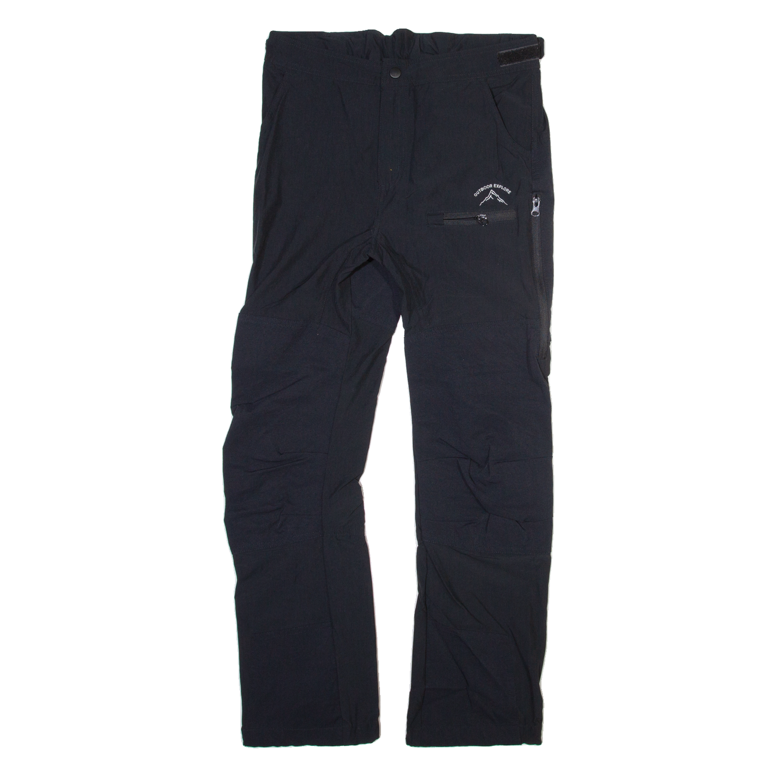 OUTDOOR EXPLORE Mens Trousers Black Regular Straight W28 L26 Refurbished - N/A refurbished available on Cerqular