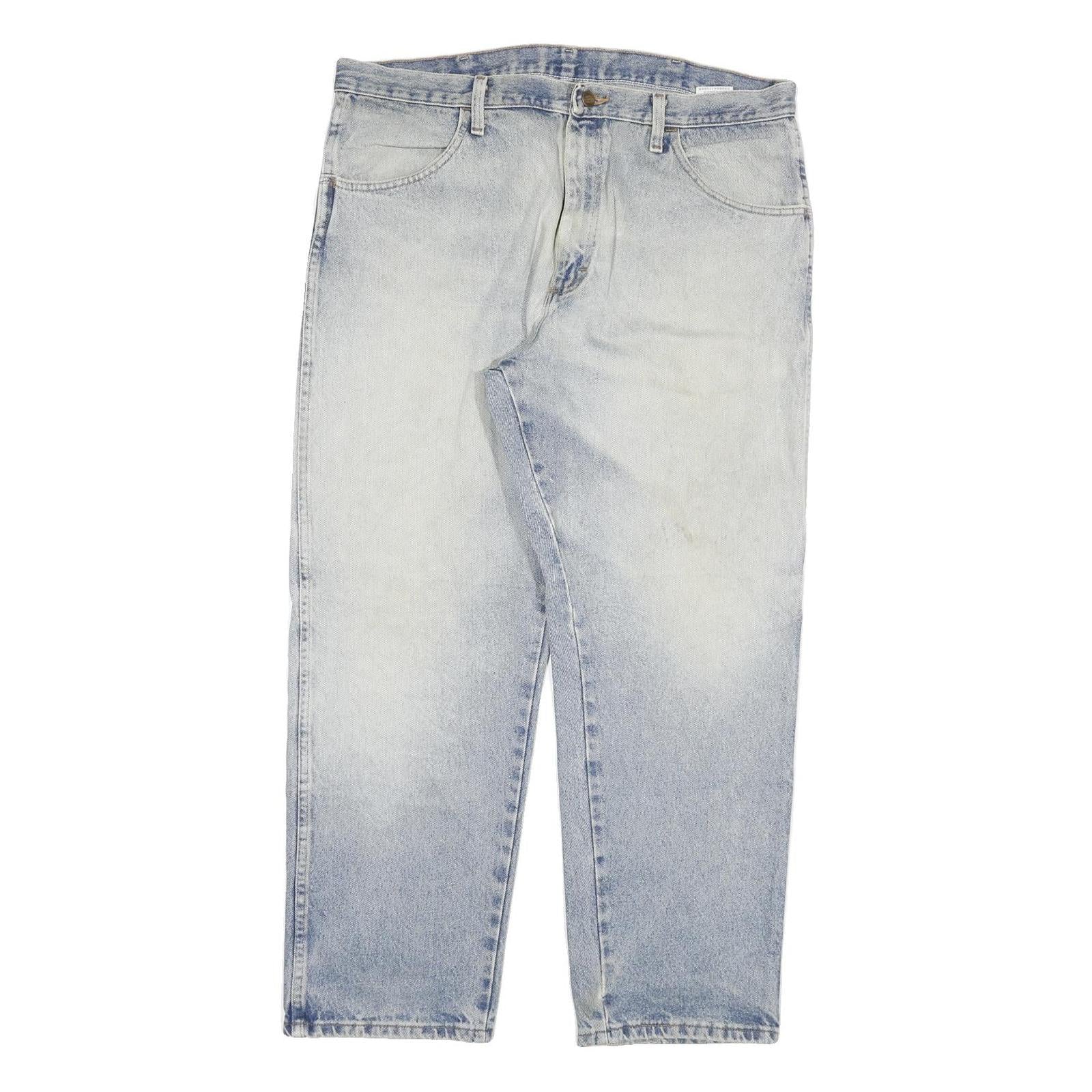 DICKIES Mens Relaxed Jeans Blue Denim Medium W38 L29 Zip Closure Casual Refurbished - N/A refurbished available on Cerqular