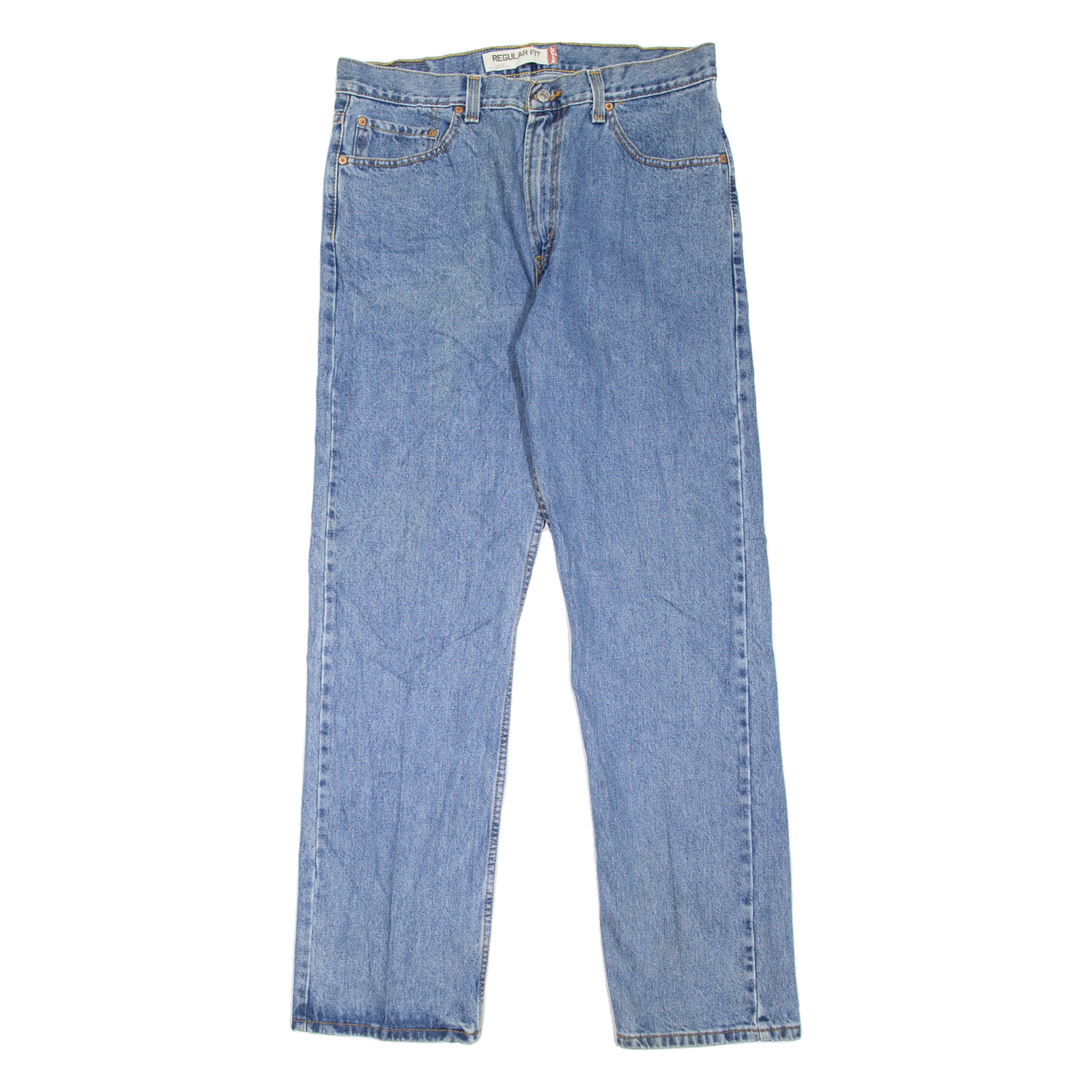 LEVI'S 505 Jeans Mens Blue Regular Straight W34 L32 Refurbished - N/A refurbished available on Cerqular