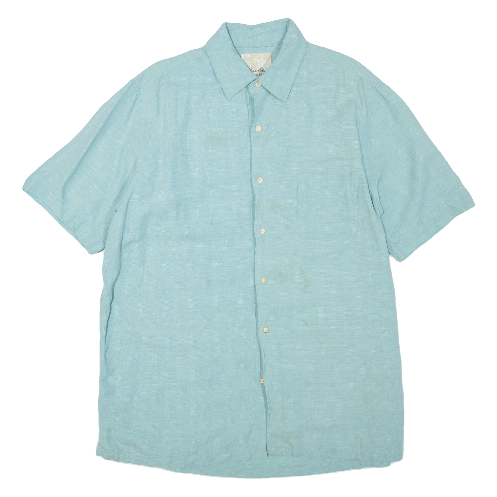 Mens Plain Shirt Blue L Refurbished - N/A refurbished available on Cerqular