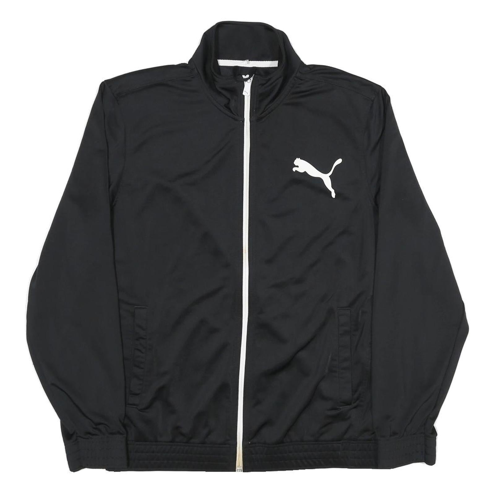 Buy PUMA Mens Black Zip Jacket M Polyester Sport Casual Lightweight Track Top Refurbished - $36.39 PUMA Mens Black Zip Jacket M Polyester Sport Casual Lightweight Track Top Refurbished - N/A refurbished available on Cerqular