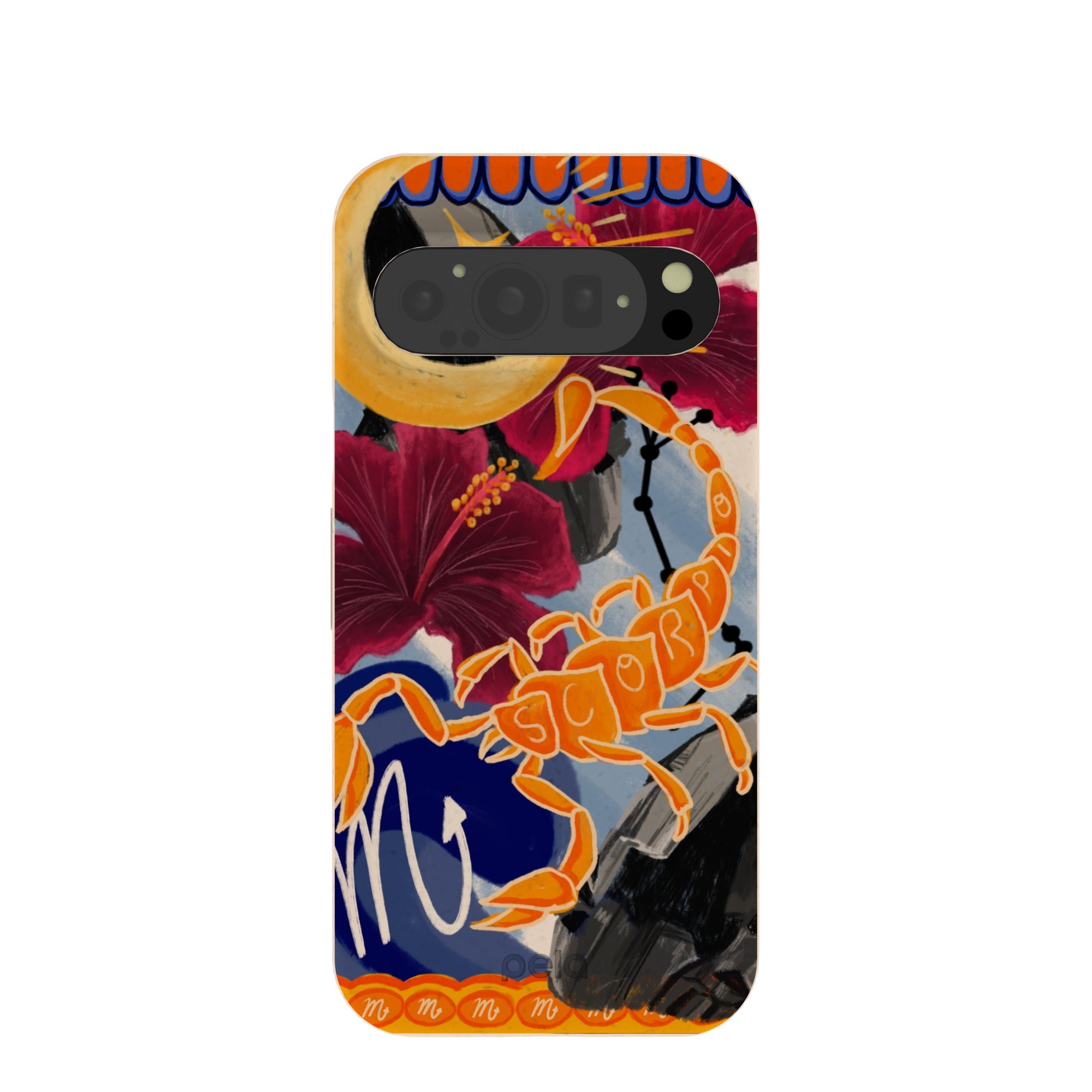 Seashell Scorpio Scorpion Google Pixel 9/9 Pro Case Refurbished - Pela Case refurbished available on Cerqular