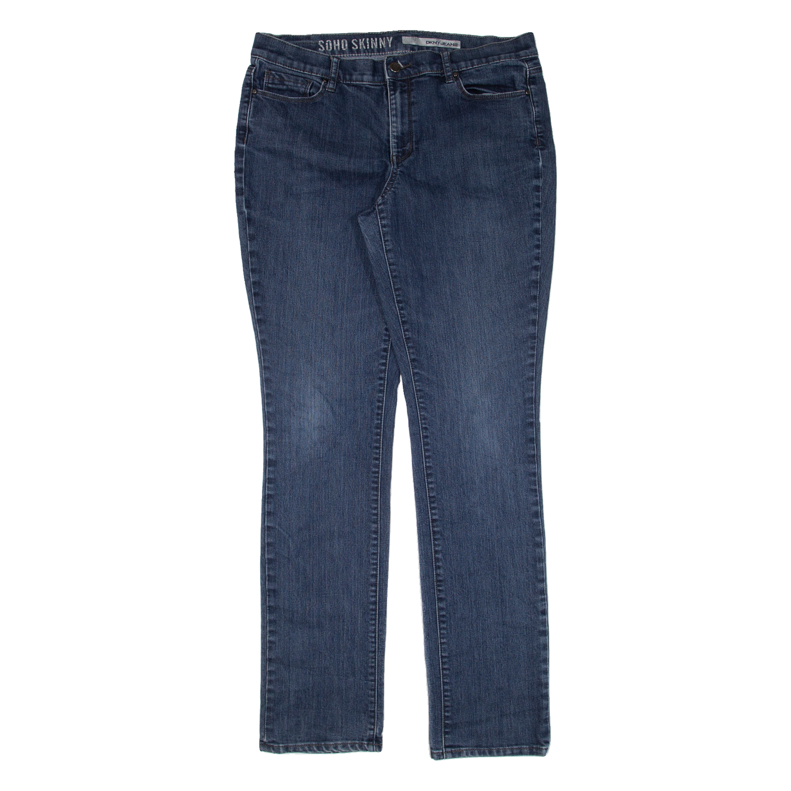 DKNY Soho Womens Jeans Blue Slim Skinny W33 L32 Refurbished - N/A refurbished available on Cerqular
