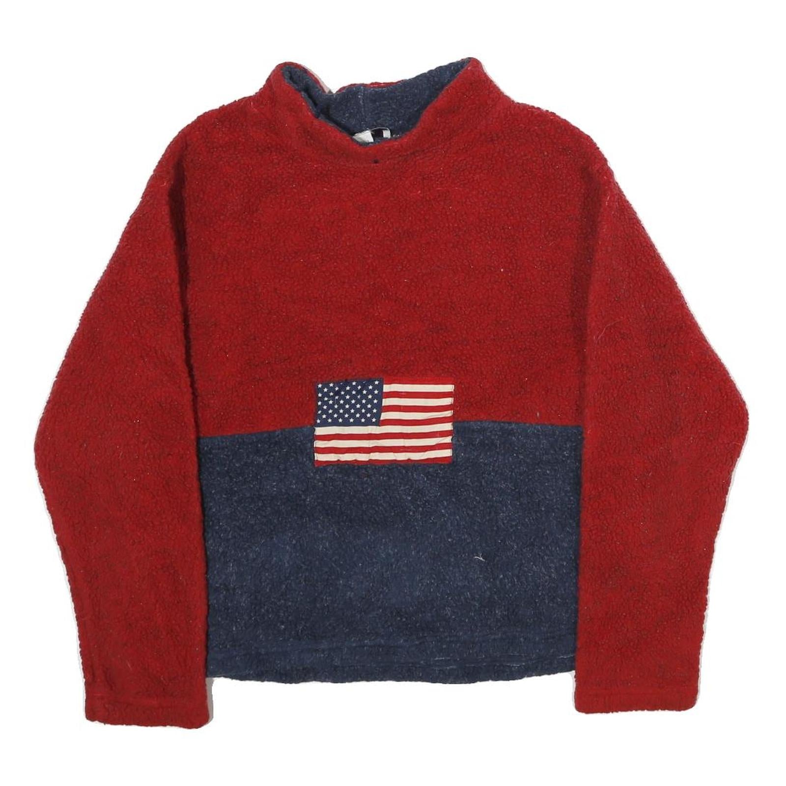 Buy REAL COMFORT Mens Red & Navy Pullover Jumper Crew Neck Polyester M Flag Logo Refurbished - $23.39 REAL COMFORT Mens Red & Navy Pullover Jumper Crew Neck Polyester M Flag Logo Refurbished - N/A refurbished available on Cerqular