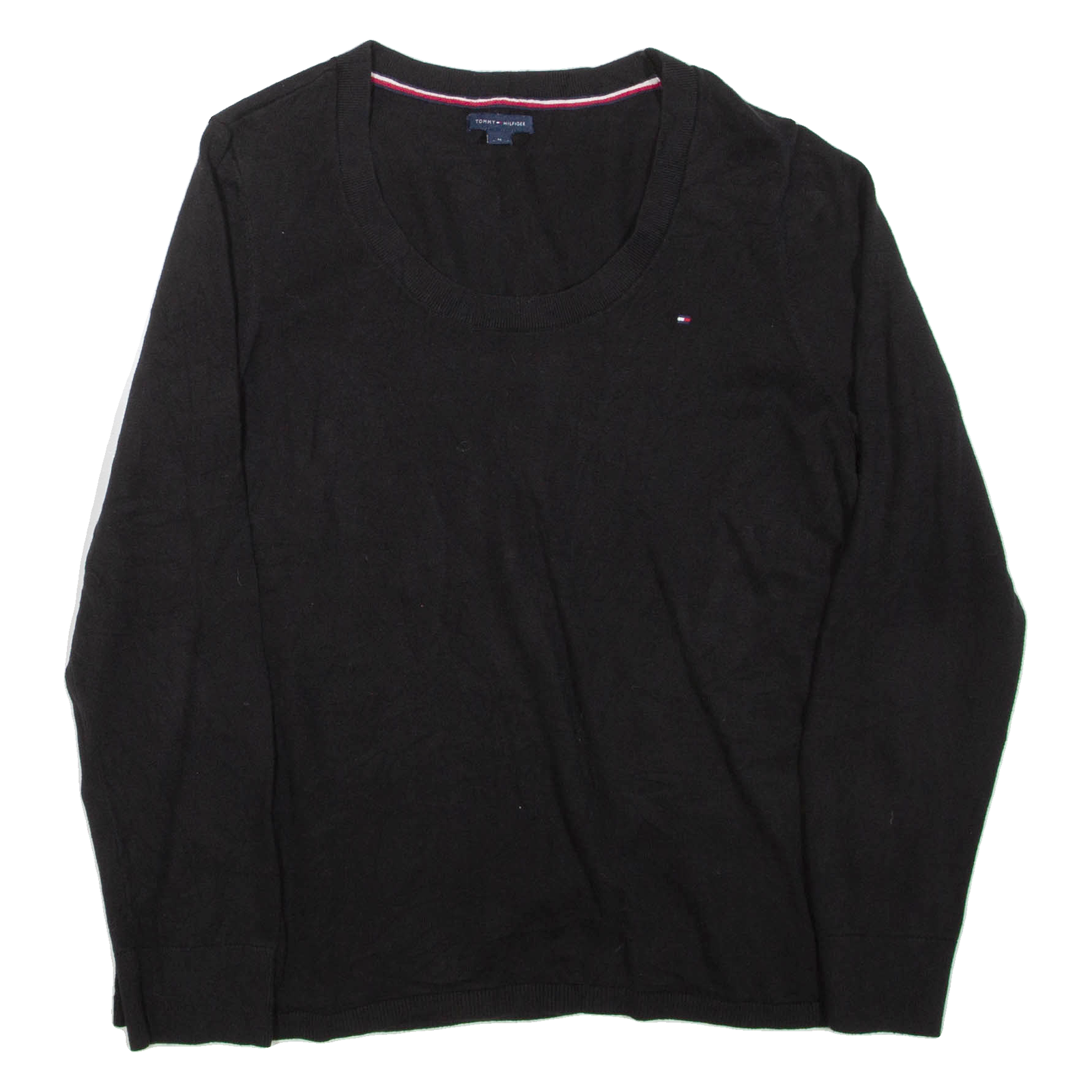 Buy TOMMY HILFIGER Womens Jumper Black Tight Knit M Refurbished - $36.39 TOMMY HILFIGER Womens Jumper Black Tight Knit M Refurbished - N/A refurbished available on Cerqular
