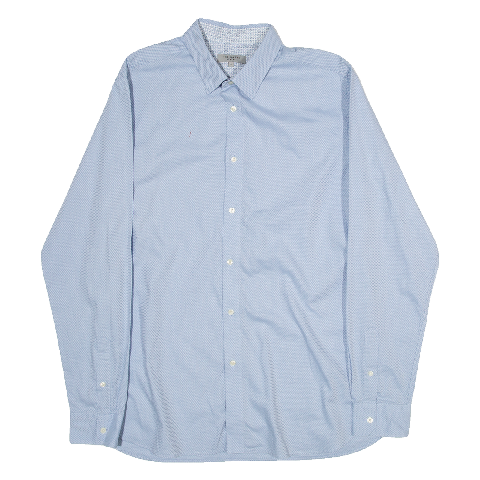 TED BAKER Mens Shirt Blue Long Sleeve M Refurbished - N/A refurbished available on Cerqular
