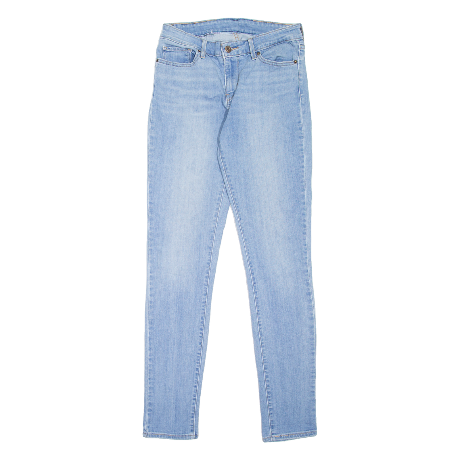 LEVI'S Womens Jeans Blue Slim Skinny W29 L32 Refurbished - N/A refurbished available on Cerqular