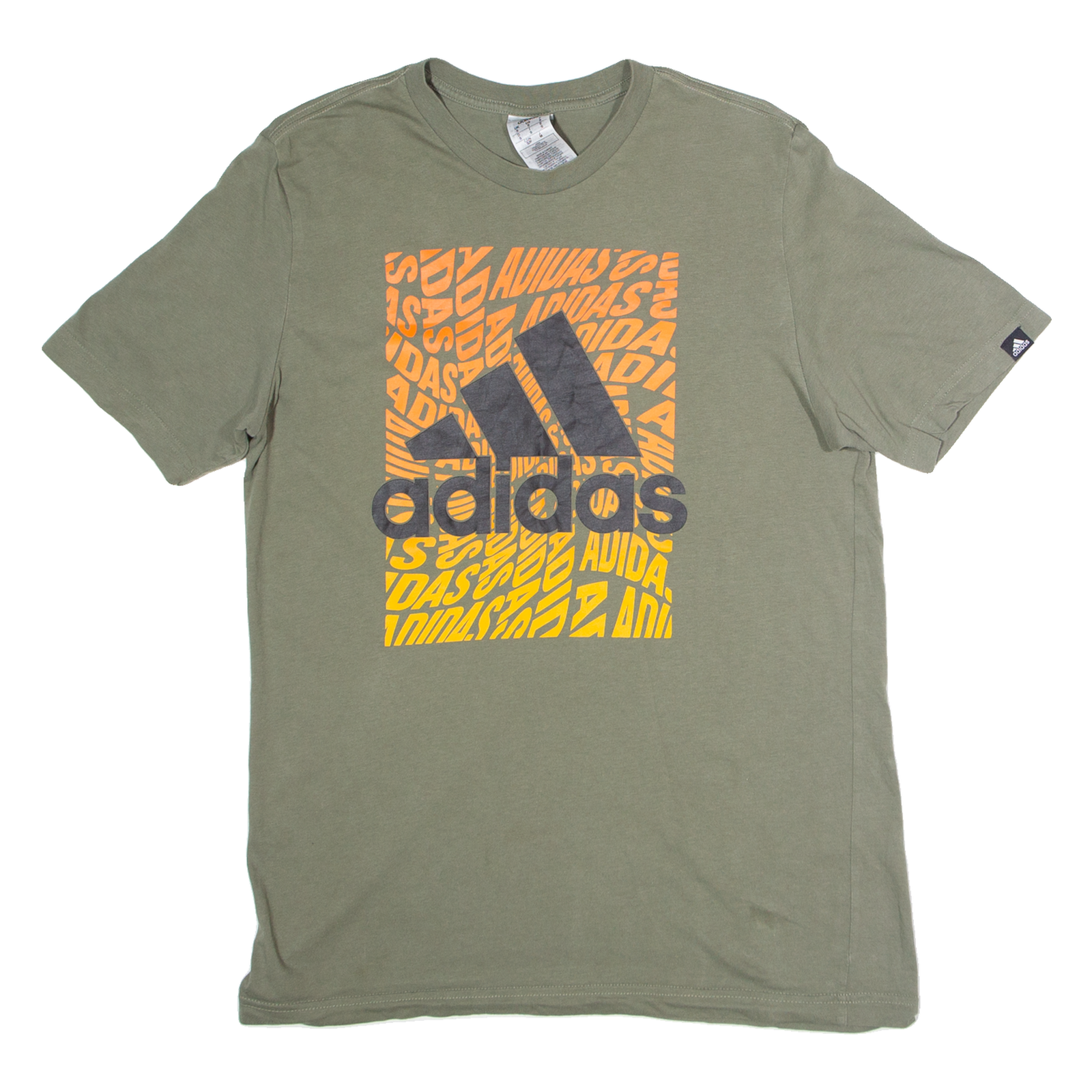 ADIDAS Mens T-Shirt Green Crew Neck S Refurbished - N/A refurbished available on Cerqular
