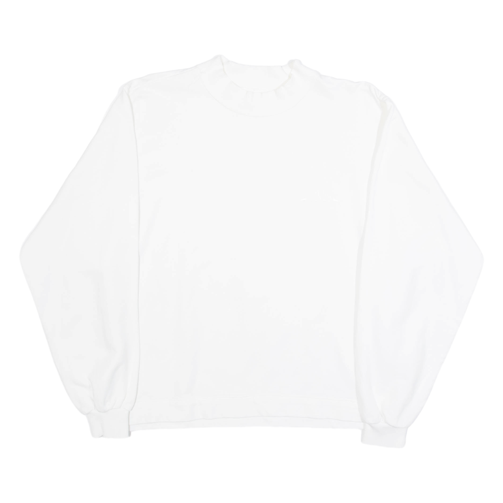 BENGER SPORTSWEAR Mens Sweatshirt White Crew Neck L Refurbished - N/A refurbished available on Cerqular