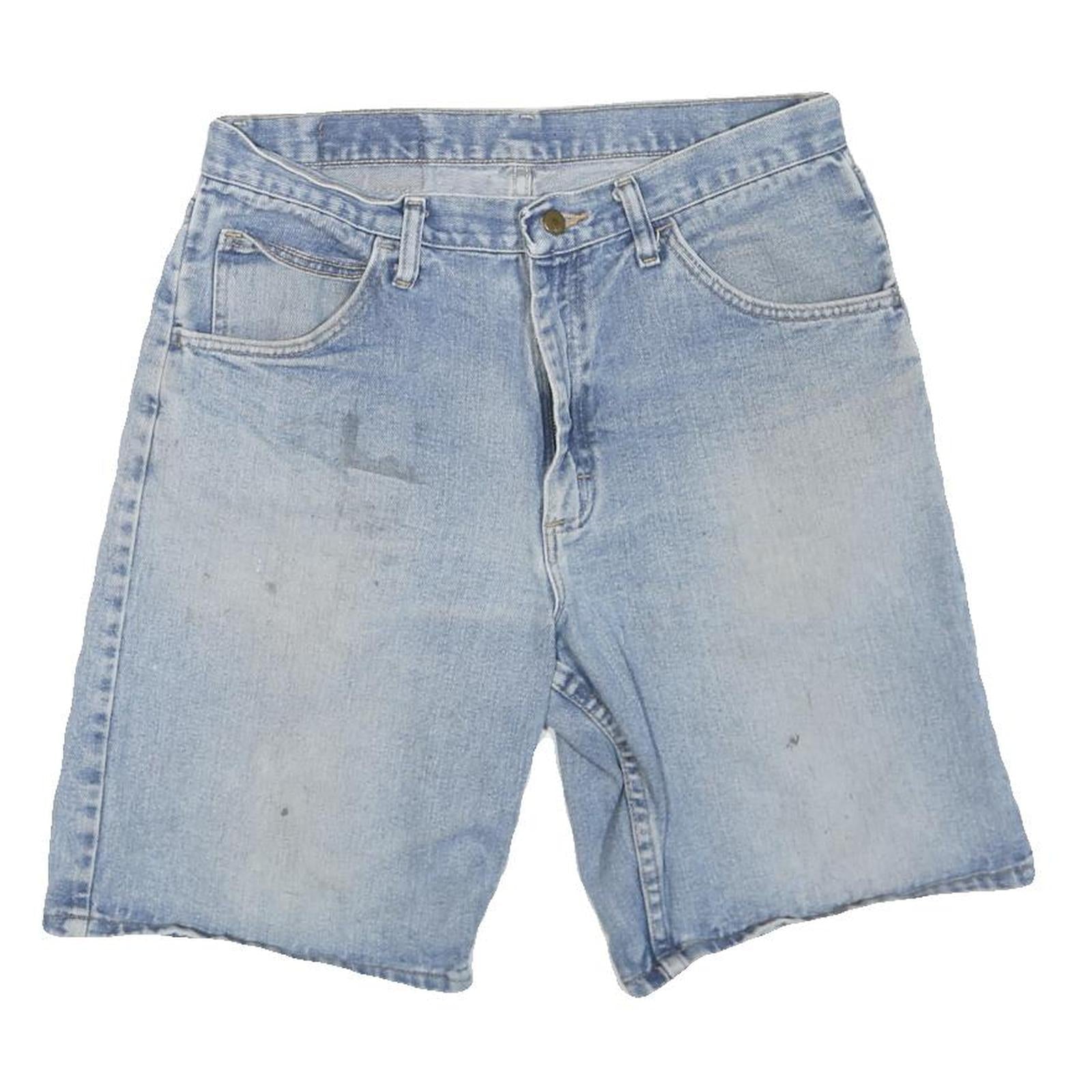 Buy WRANGLER Mens Denim Blue Casual Shorts M W32 Cotton Blend Light Wash Refurbished - $18.19 WRANGLER Mens Denim Blue Casual Shorts M W32 Cotton Blend Light Wash Refurbished - N/A refurbished available on Cerqular