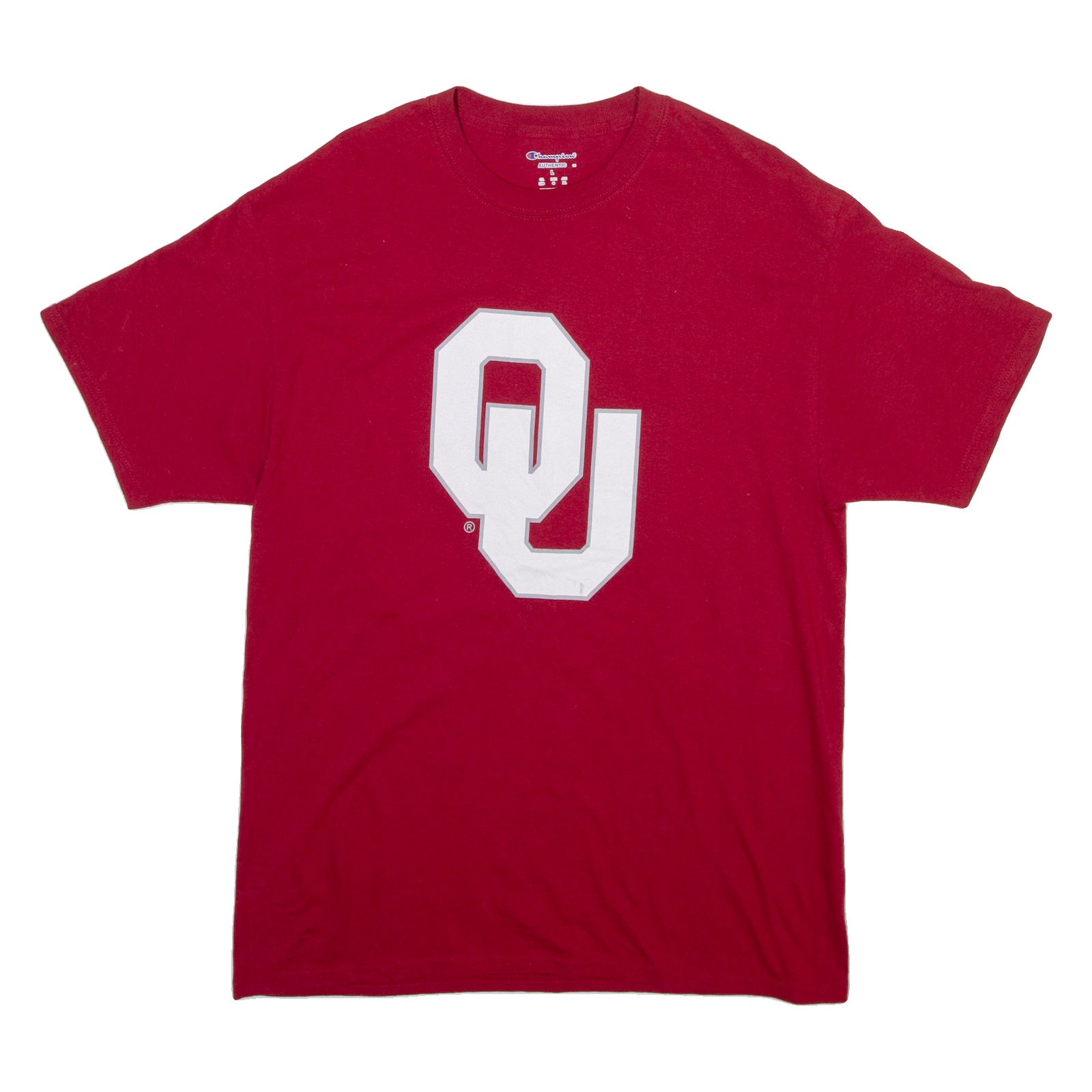CHAMPION Mens T-Shirt Red L Refurbished - N/A refurbished available on Cerqular