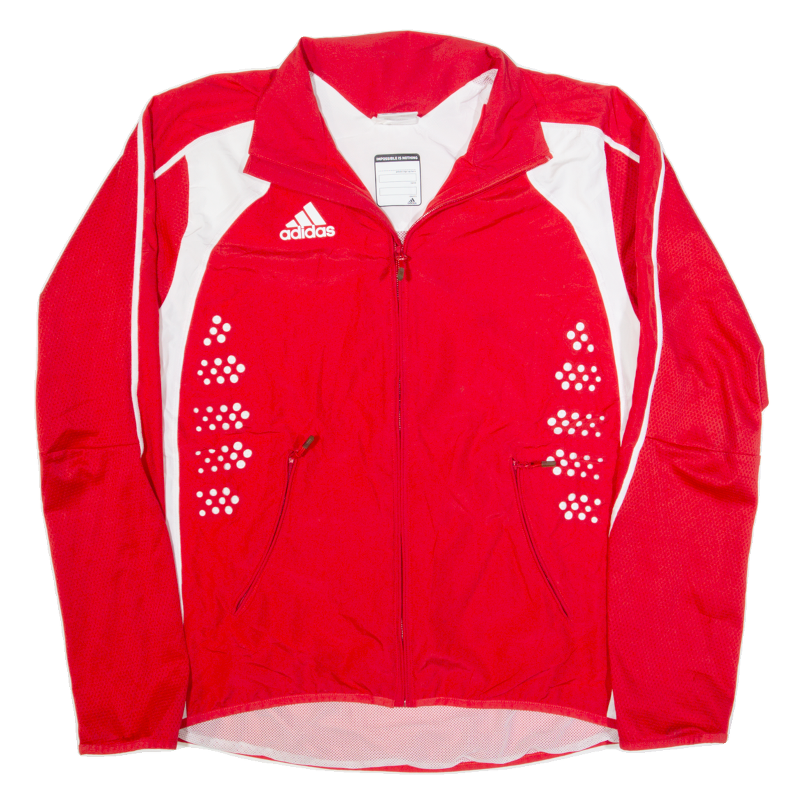 ADIDAS Mens Track Jacket Red M Refurbished - N/A refurbished available on Cerqular