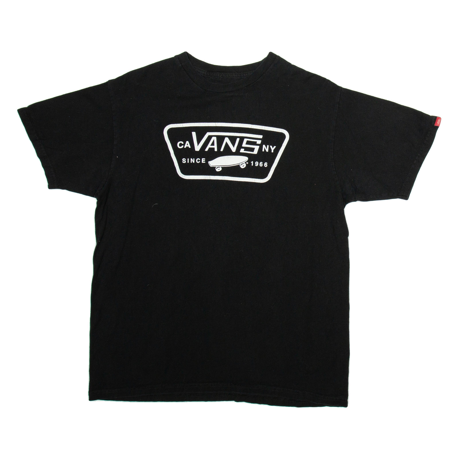 VANS Mens T-Shirt Black M Refurbished - N/A refurbished available on Cerqular