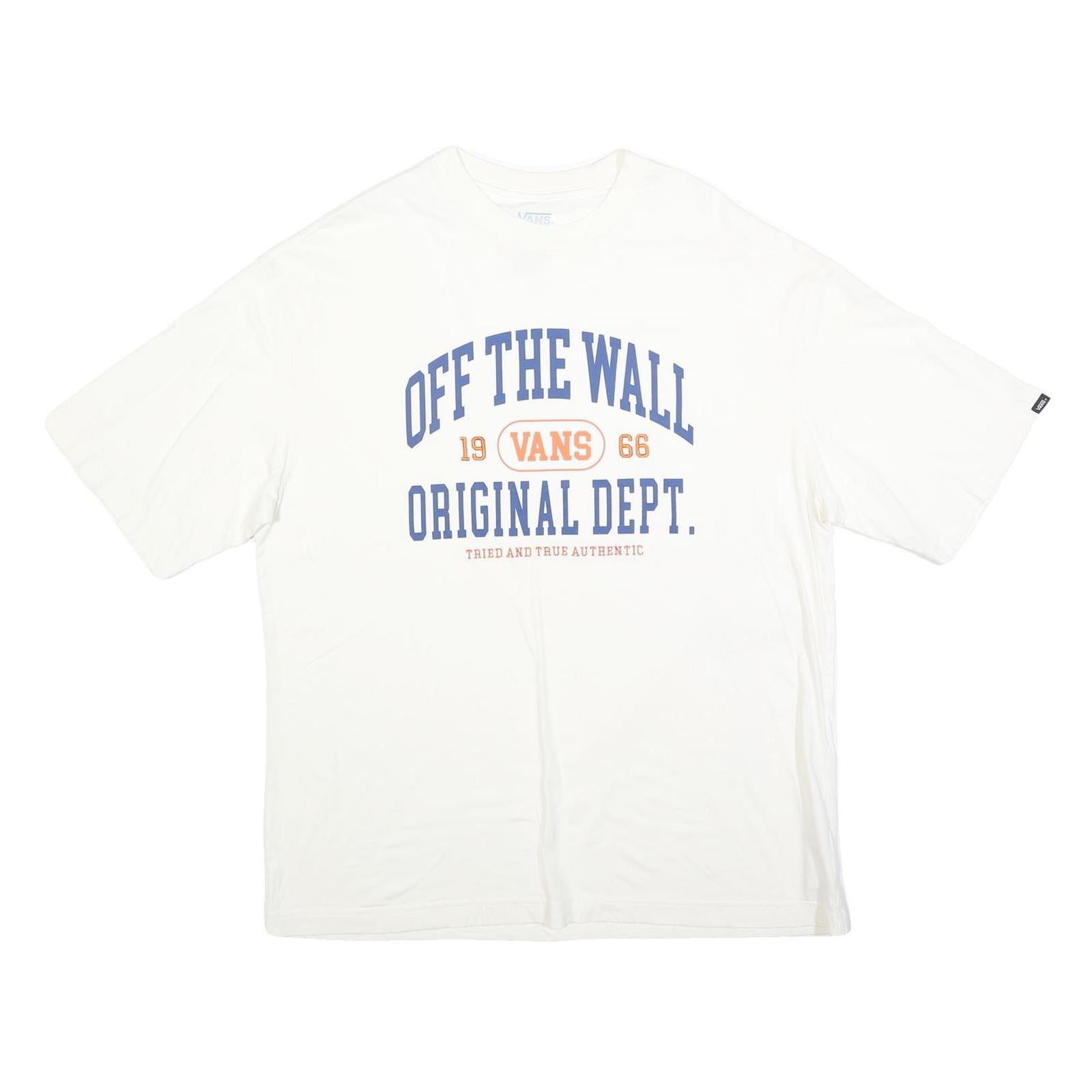 VANS Mens White Off The Wall Original Dept. Graphic T-Shirt M Short Sleeve Crew Refurbished - N/A refurbished available on Cerqular