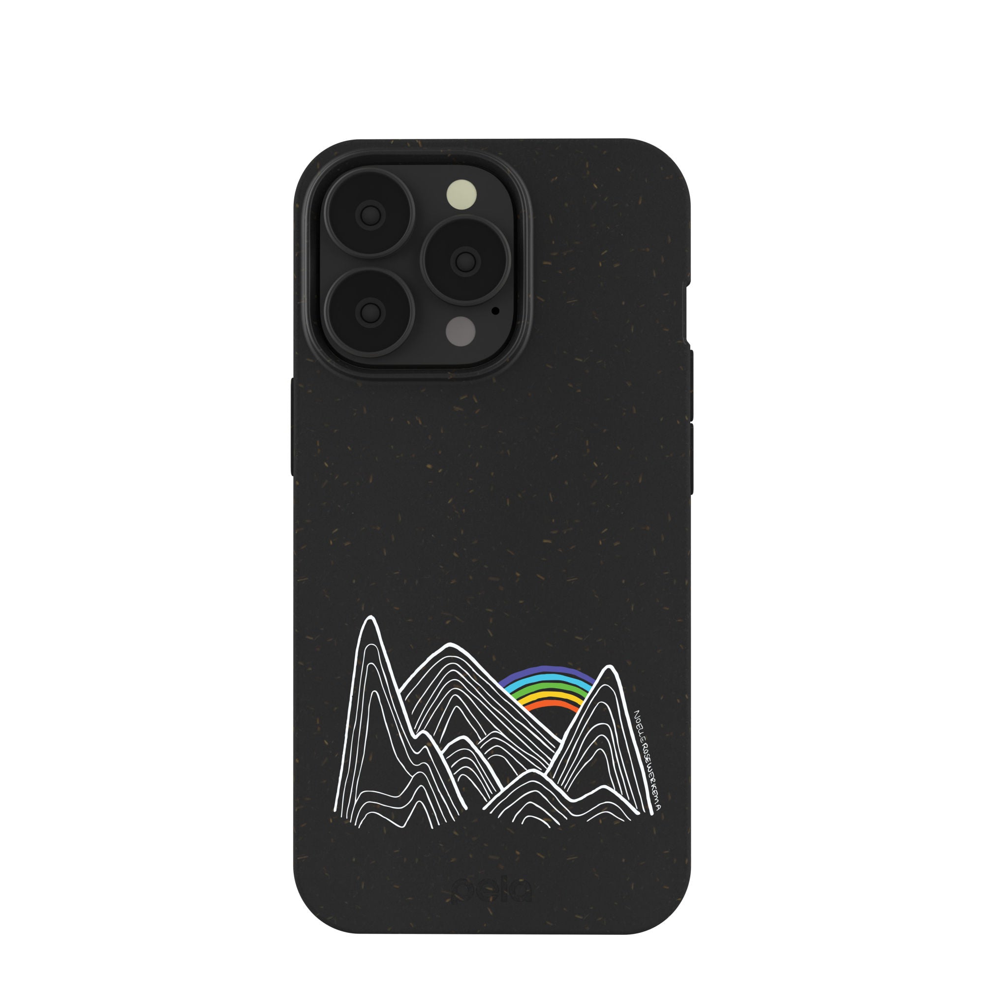 Black Elevation iPhone 13 Pro Case Refurbished - Pela Case refurbished available on Cerqular