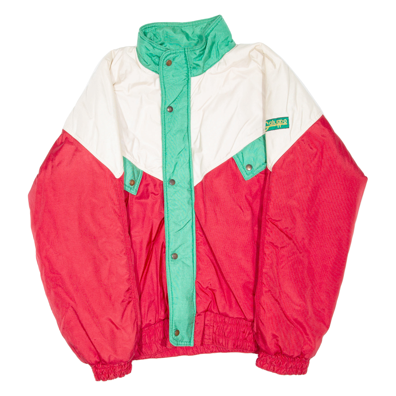 GALUPPO Mens Jacket Red Colourblock XL Refurbished - N/A refurbished available on Cerqular