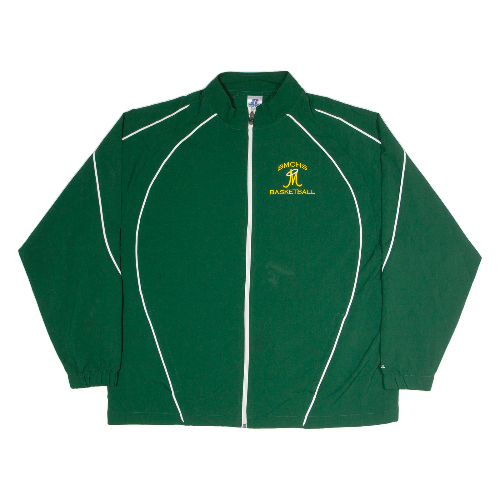 Buy RUSSELL ATHLETIC BMCHS Basketball Mens Track Jacket Green L Refurbished - $36.39 RUSSELL ATHLETIC BMCHS Basketball Mens Track Jacket Green L Refurbished - N/A refurbished available on Cerqular