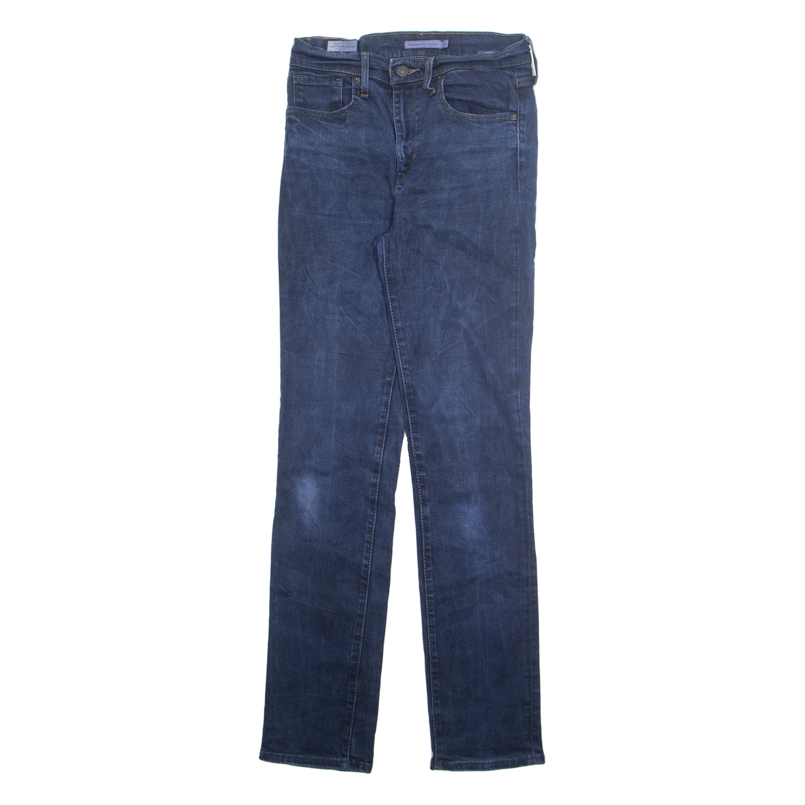LEVI'S 724 Big E Womens Jeans Blue Slim Skinny W28 L32 Refurbished - N/A refurbished available on Cerqular