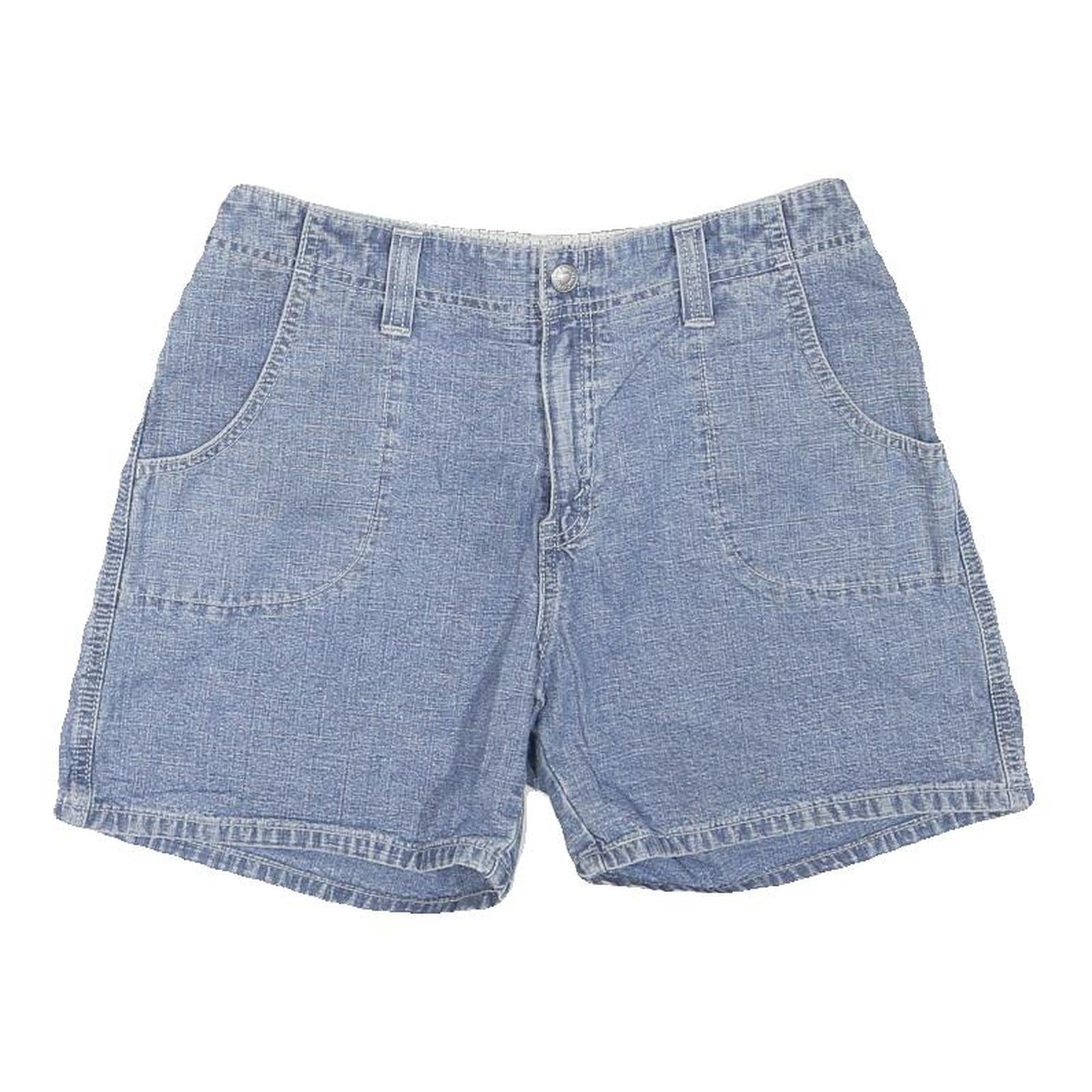 LEVI'S Womens Blue Denim Casual Shorts UK 8 W30 Cotton Blend Classic Fit Refurbished - N/A refurbished available on Cerqular