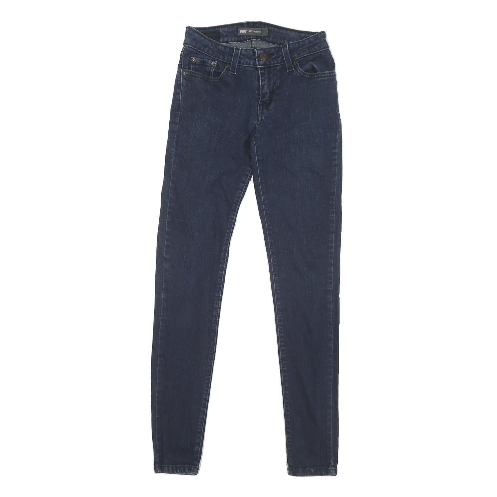 Buy LEVI'S Womens Regular Skinny Denim Jeans Dark Blue Zip W24 L29 Classic Fit Refurbished - $41.59 LEVI'S Womens Regular Skinny Denim Jeans Dark Blue Zip W24 L29 Classic Fit Refurbished - N/A refurbished available on Cerqular