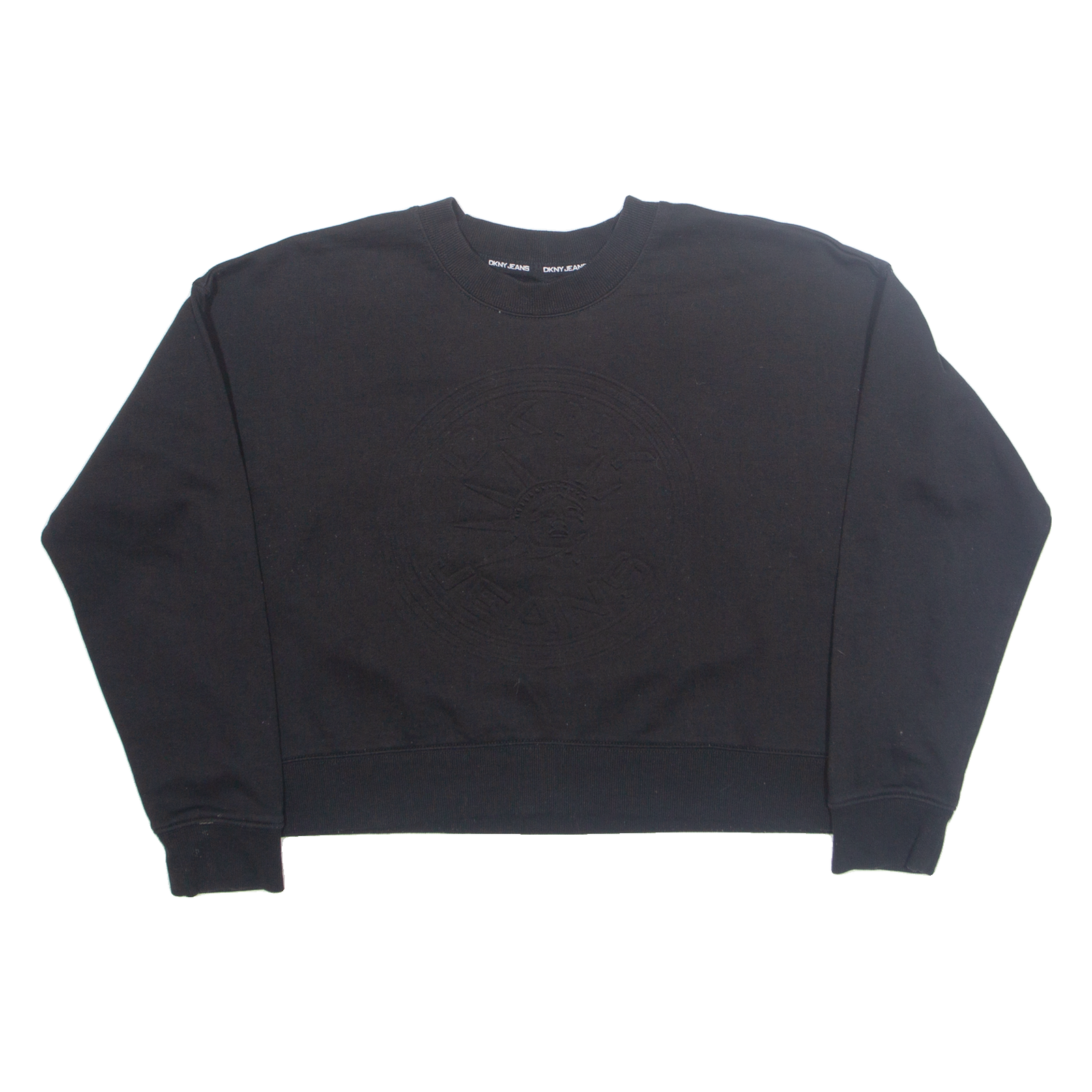 Buy DKNY Cropped Womens Sweatshirt Black M Refurbished - $36.39 DKNY Cropped Womens Sweatshirt Black M Refurbished - N/A refurbished available on Cerqular