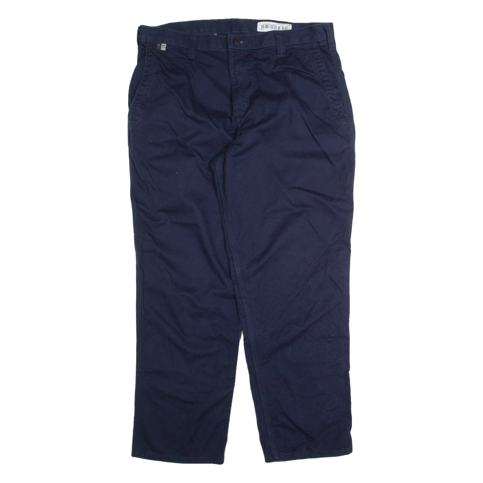 CARHARTT Workwear Mens Trousers Blue Regular Straight W36 L30 Refurbished - N/A refurbished available on Cerqular