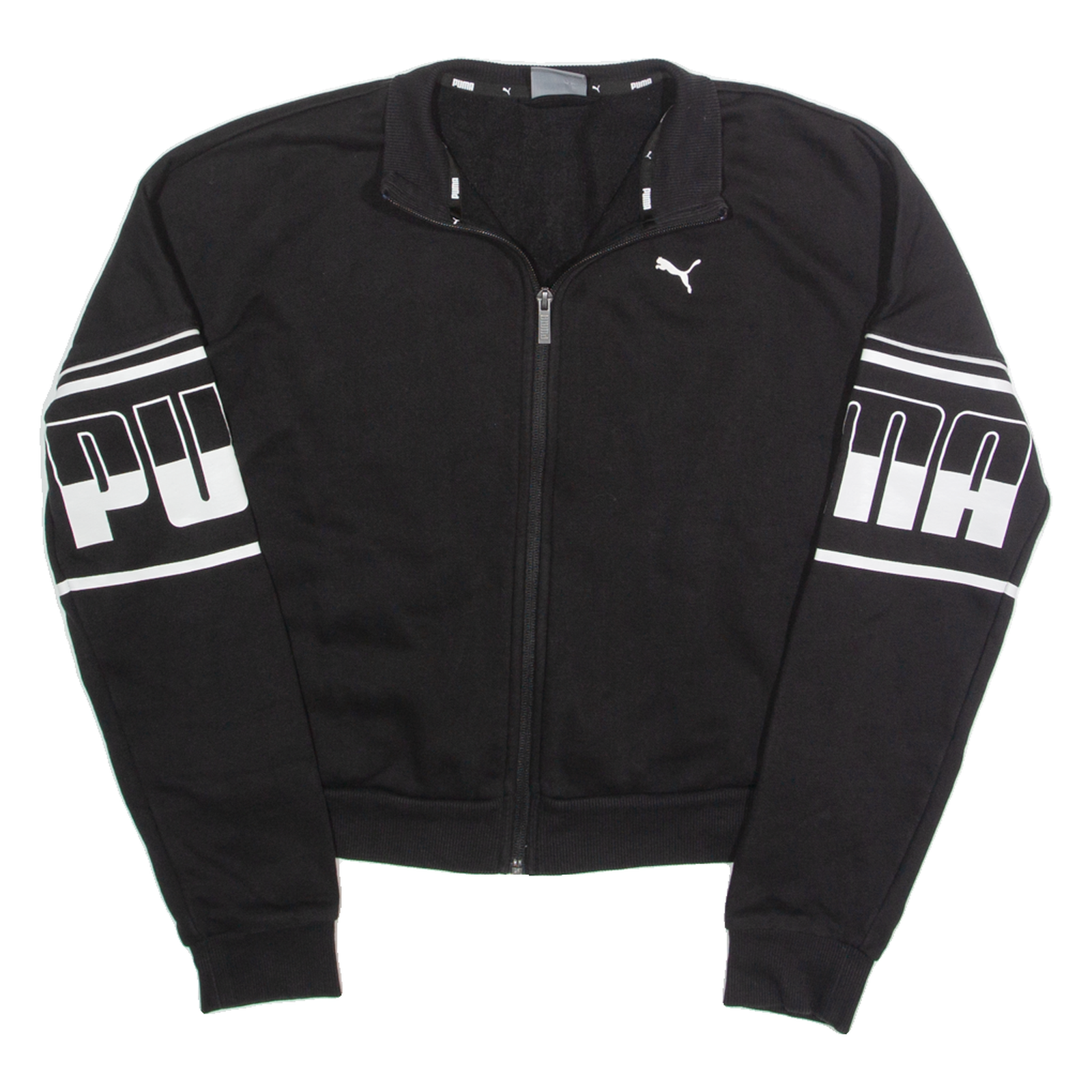 PUMA Womens Jacket Black S Refurbished - N/A refurbished available on Cerqular