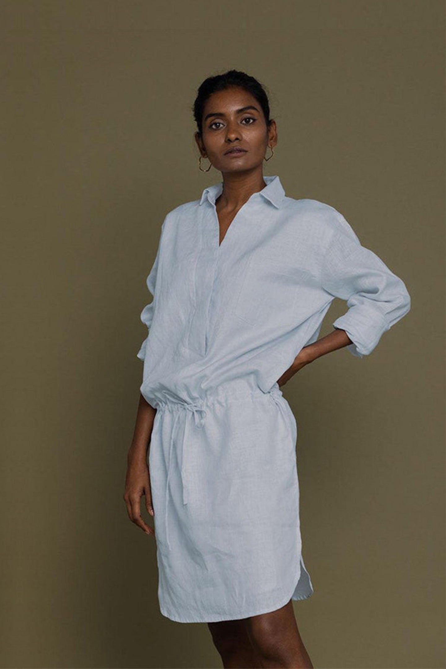 Meet me by the Cliff Dress in Blue | Color: Summer Blue | Size: XS/S Refurbished - Resistor (Note: This is a generic term for an electronic component, refurbished available on Cerqular