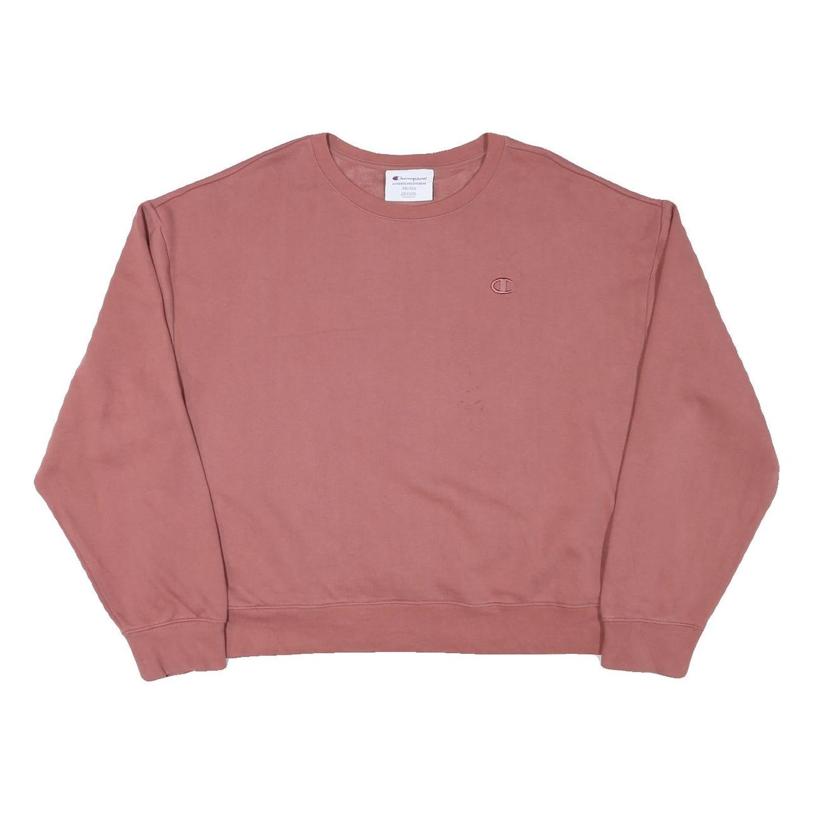 Buy CHAMPION Womens Pink Crew Neck 2XL Cotton Blend Pullover Sweatshirt Casual Refurbished - $29.89 CHAMPION Womens Pink Crew Neck 2XL Cotton Blend Pullover Sweatshirt Casual Refurbished - N/A refurbished available on Cerqular