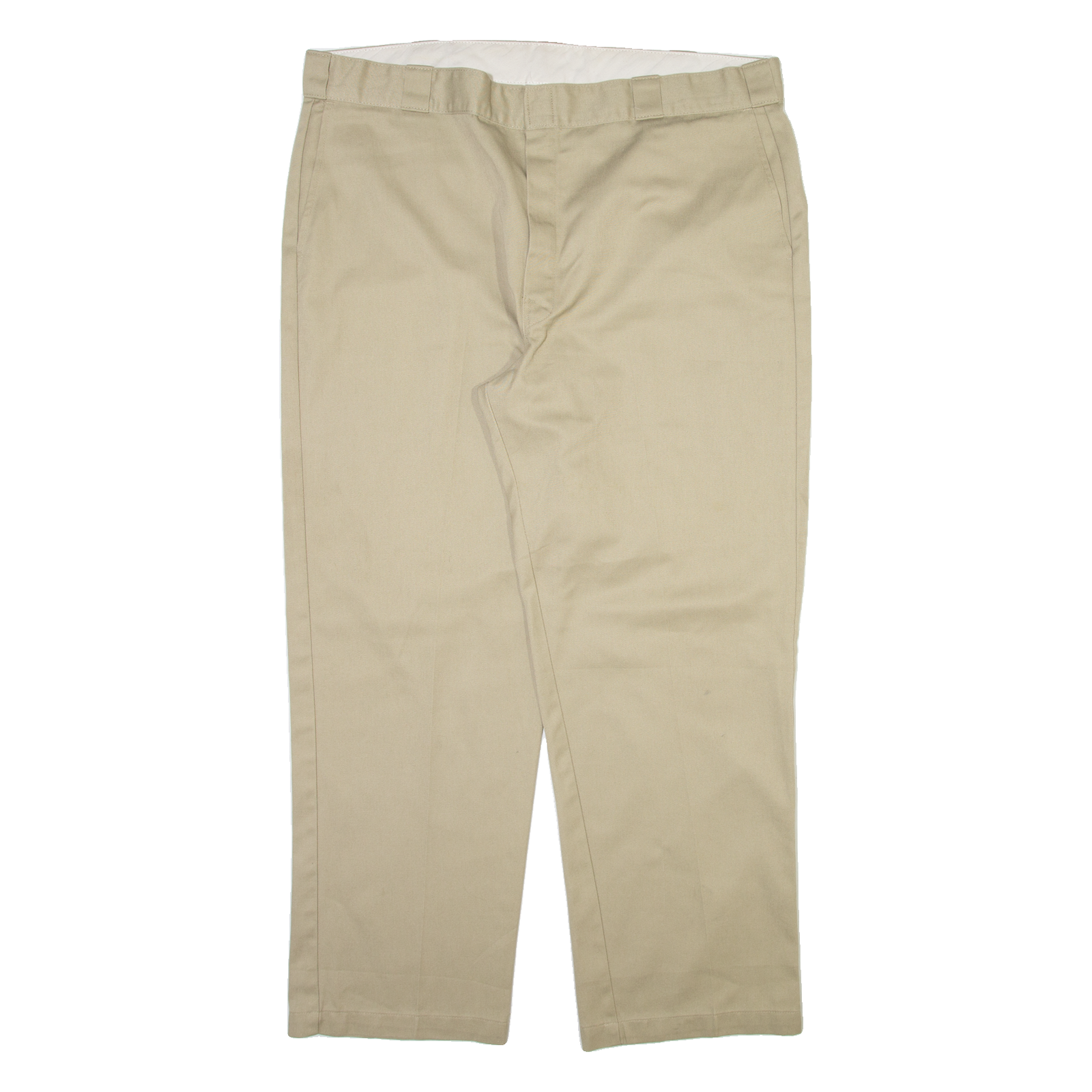 DICKIES Mens Trousers Beige Relaxed Straight W42 L30 Refurbished - N/A refurbished available on Cerqular