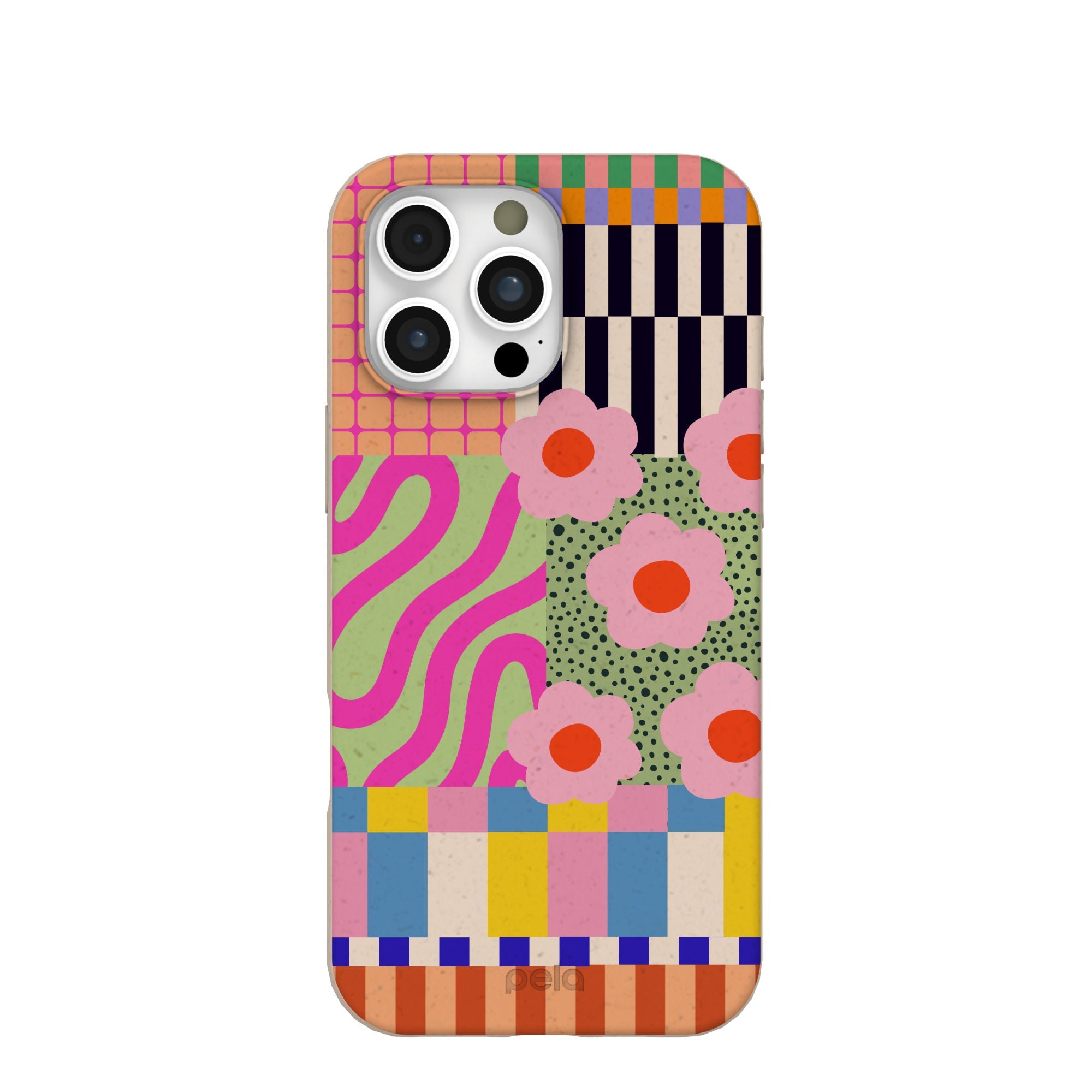 Seashell Abstract Cake iPhone 16 Pro Max Case Refurbished - Pela Case refurbished available on Cerqular